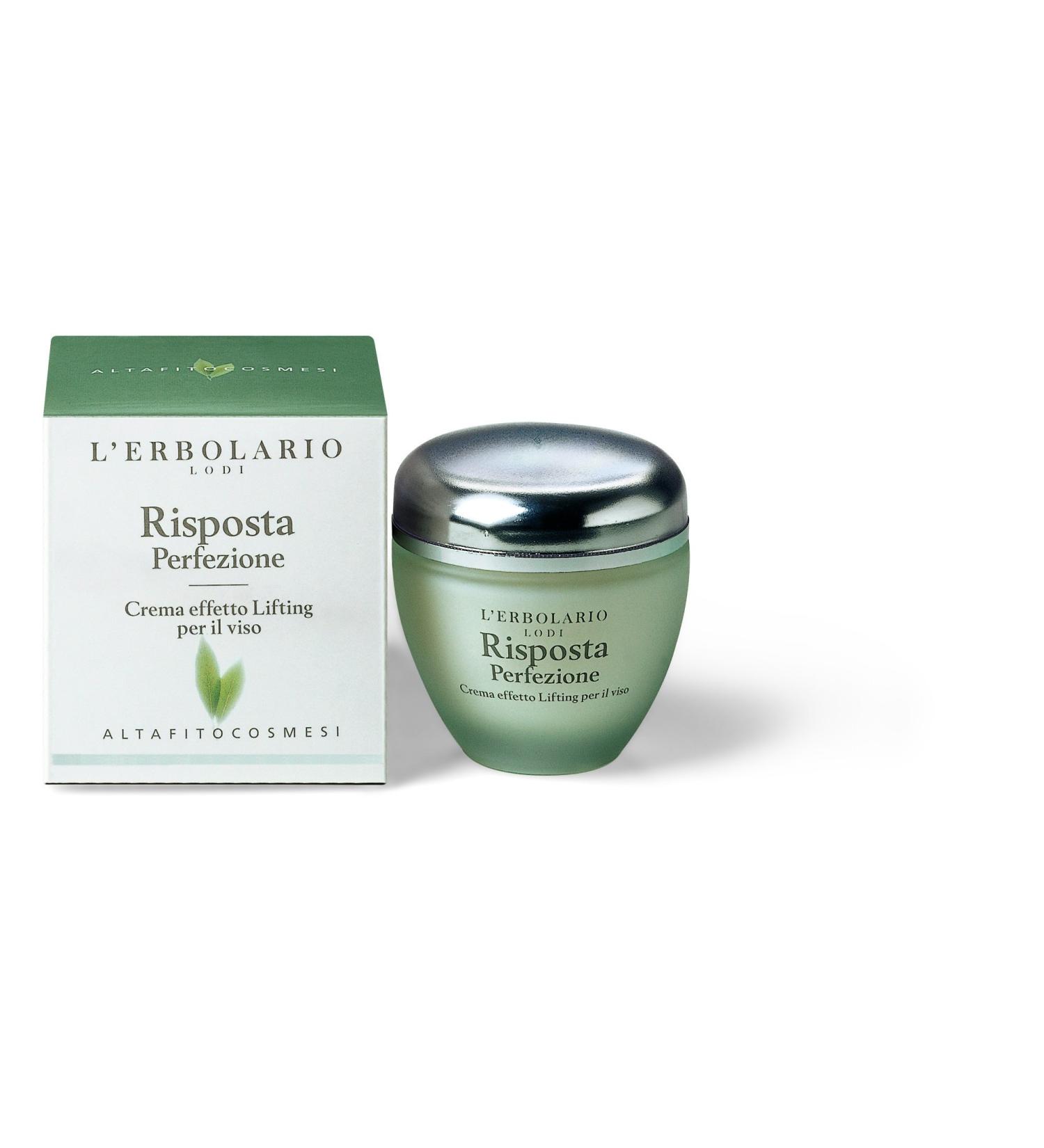 LErbolario Risposta Perfection Lifting Effect Face Cream for Women - 1.6 oz | Anti-Aging & Firming Skincare - Buy Online on SooperMarket.com