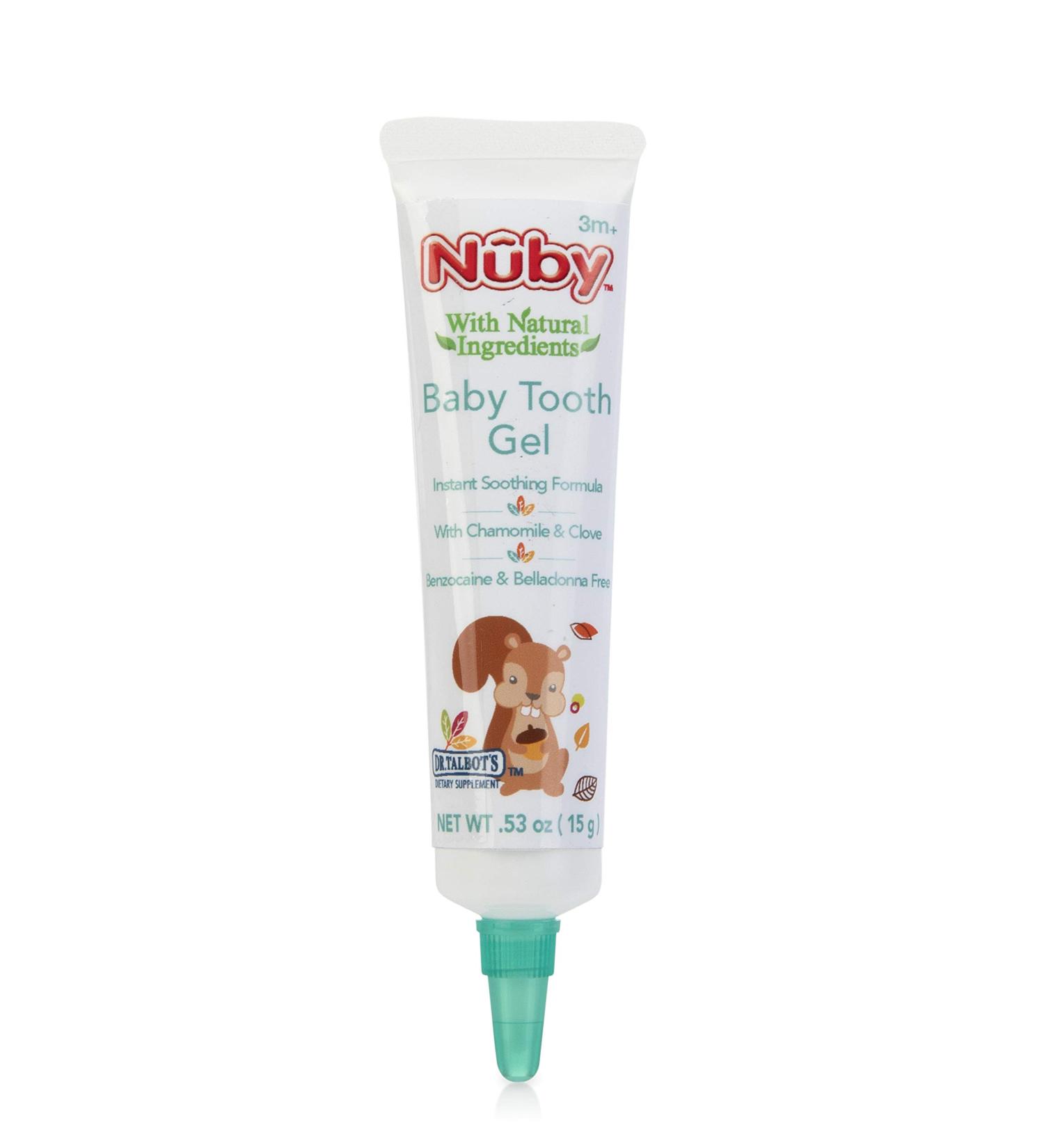 Dr. Talbot's Baby Tooth Gel - Clove & Chamomile for 3 Months+ | 0.53 oz (15g) - Buy Online on SooperMarket.com