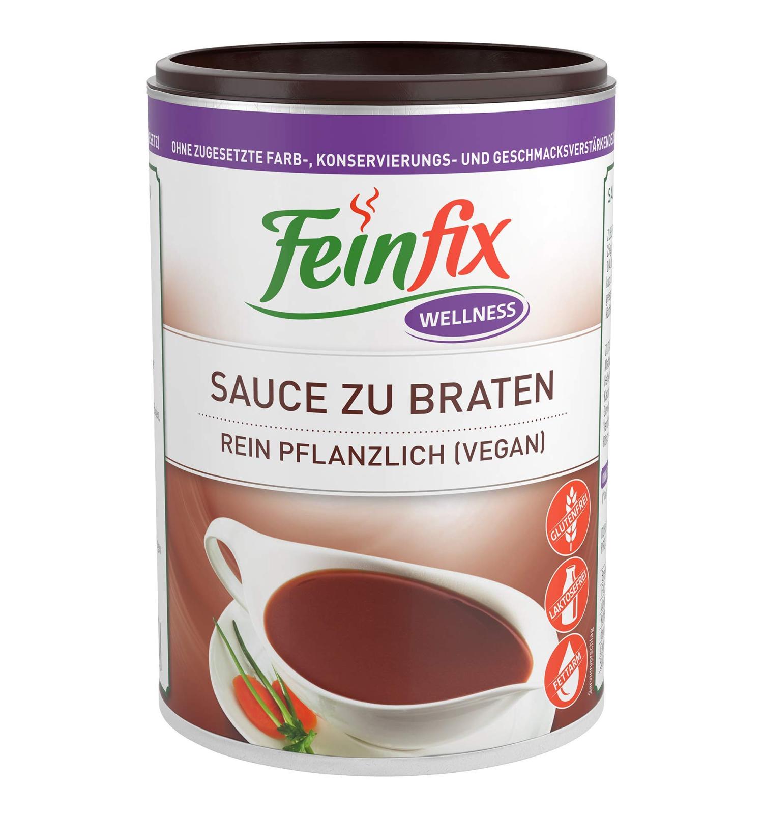 Feinfix Wellness Sauce 200g | Low-Calorie Vegan & Lactose-Free Sauce Powder for Gravy Vegetables Noodles | International Shipping Available - Buy Online on SooperMarket.com