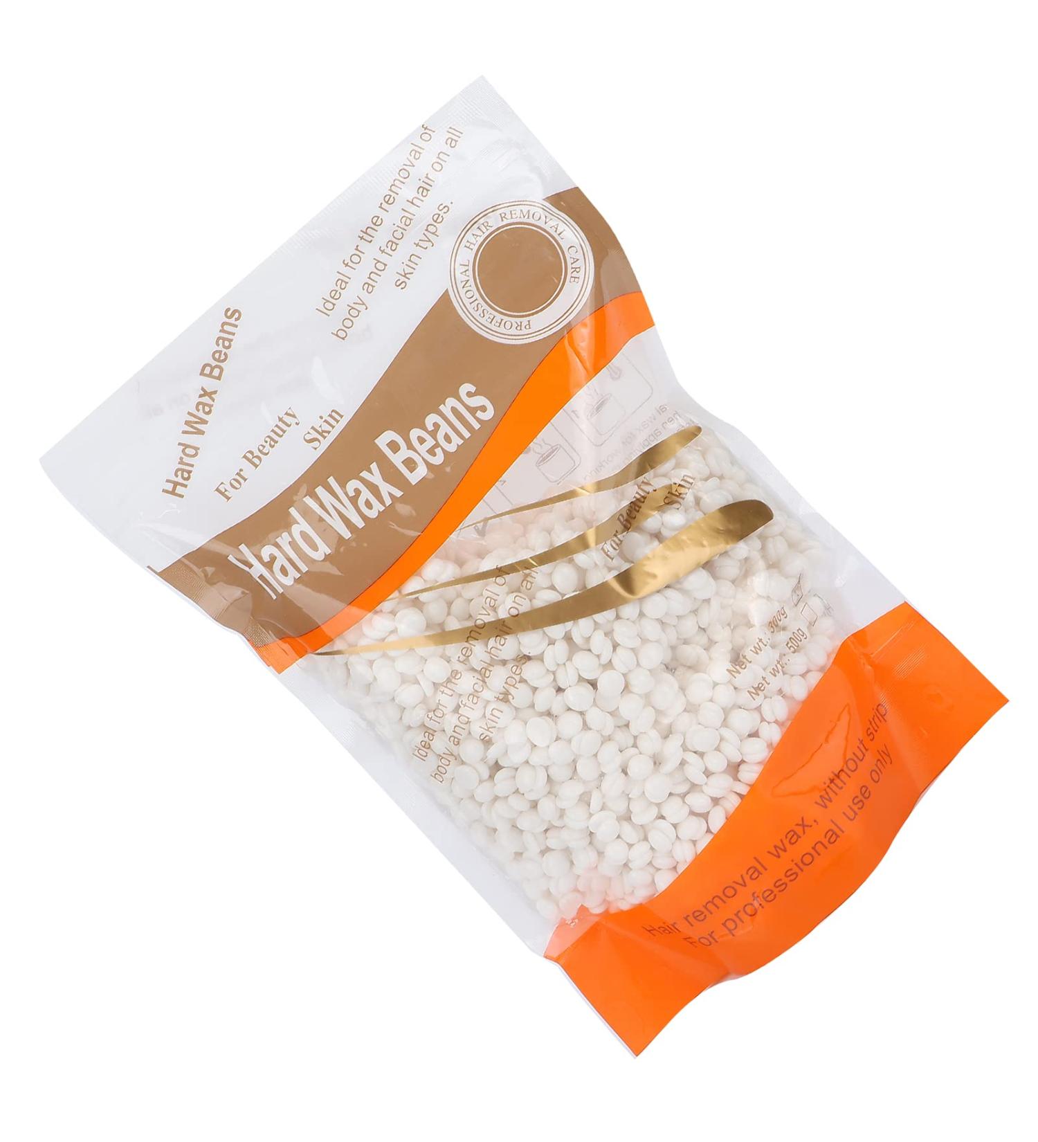 Fine Hair Removal Wax Beans - 300g Natural Ingredients for Painless Hair Removal | Perfect for Wax Heaters - Buy Online on SooperMarket.com