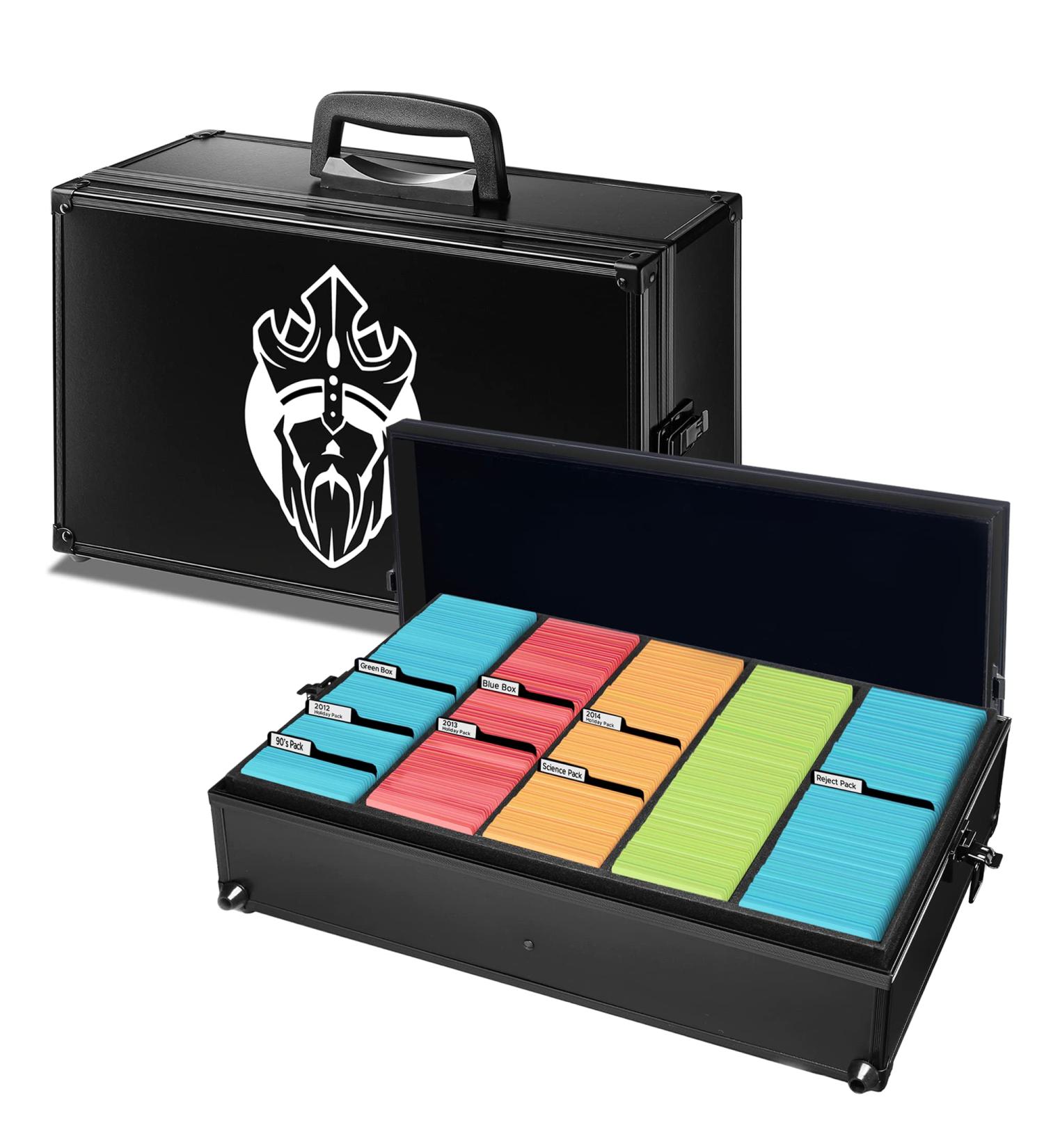 Game Card Storage Case (BBB/STORM Edition) | Case Is Compatible with Magic The Gathering  MTG  All Standard Card Games (Game Not Included) | Includes 8 Dividers | Fits up to 2500 Loose Unsleeved Cards Storm King - Buy Online on SooperMarket.com
