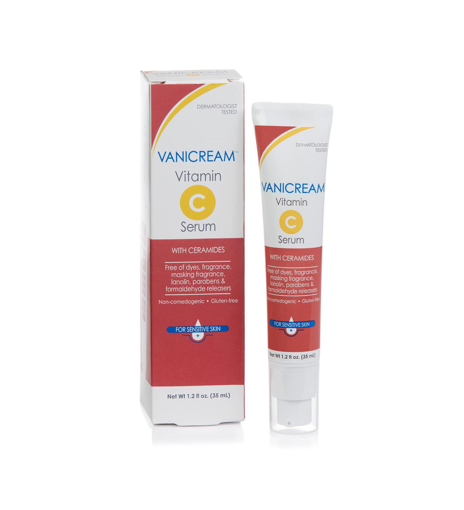 Vanicream Vitamin C Serum for Sensitive Skin - Dye-Free Fragrance-Free Paraben-Free - 1.2 Fl Oz - Shop Internationally - Buy Online on SooperMarket.com