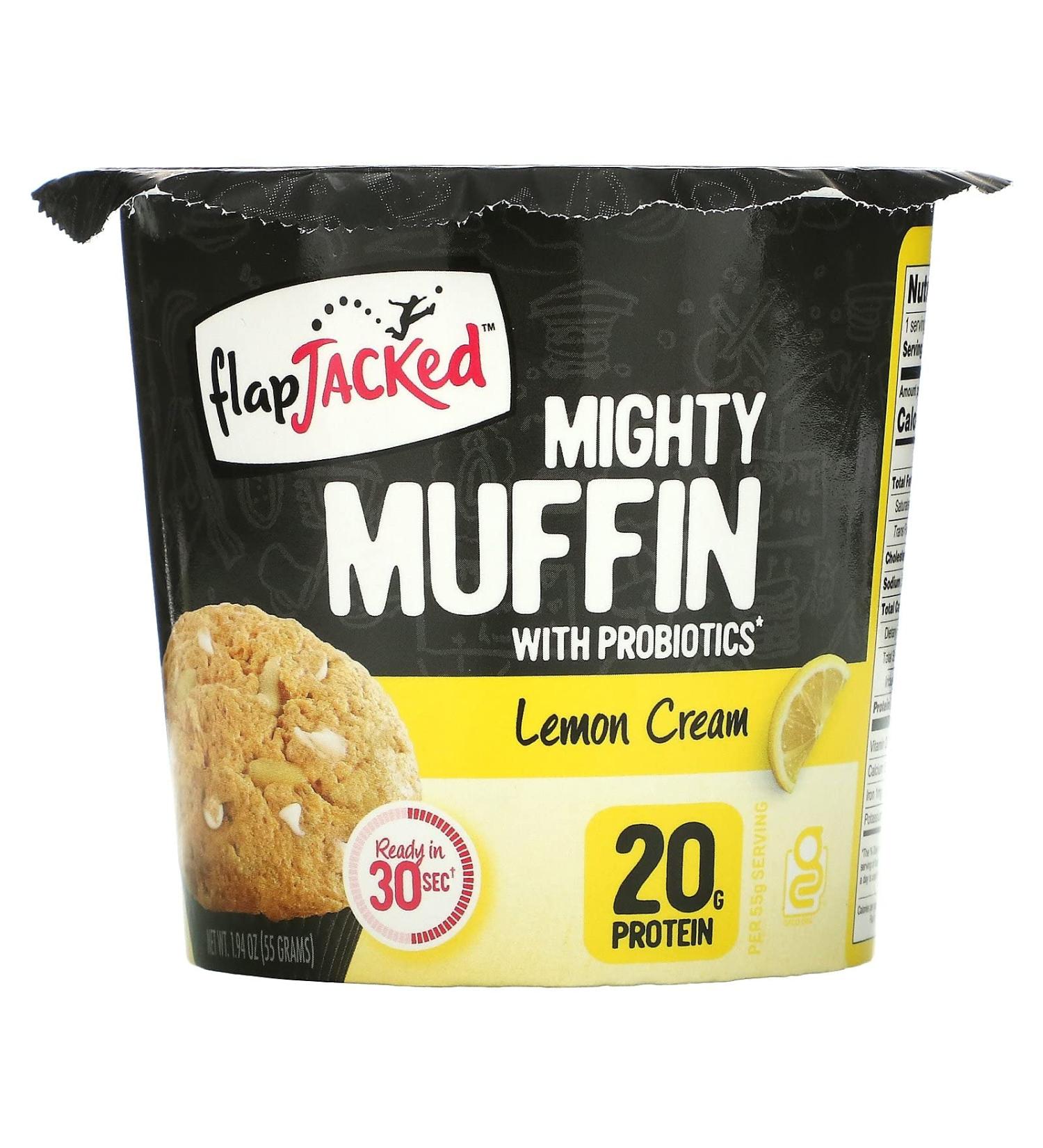 FLAPJACKED MIGHTY MUFFINS LEMON CREAM 1.94oz