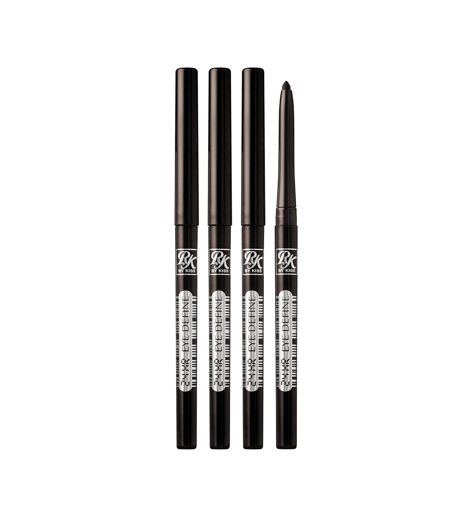 Ruby Kisses Waterproof 24HR Eye Define Eyeliner 4 Count Deep Brown - Long-lasting Eyeliner for Stunning Eyes - Buy Online on SooperMarket.com