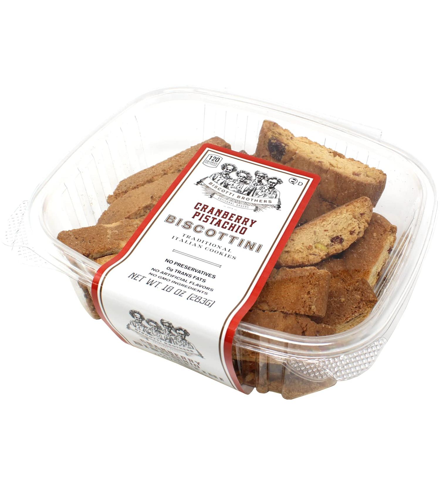 Biscotti Brothers Bakery Cranberry Pistachio Biscottini - 10oz - Buy Online on SooperMarket.com