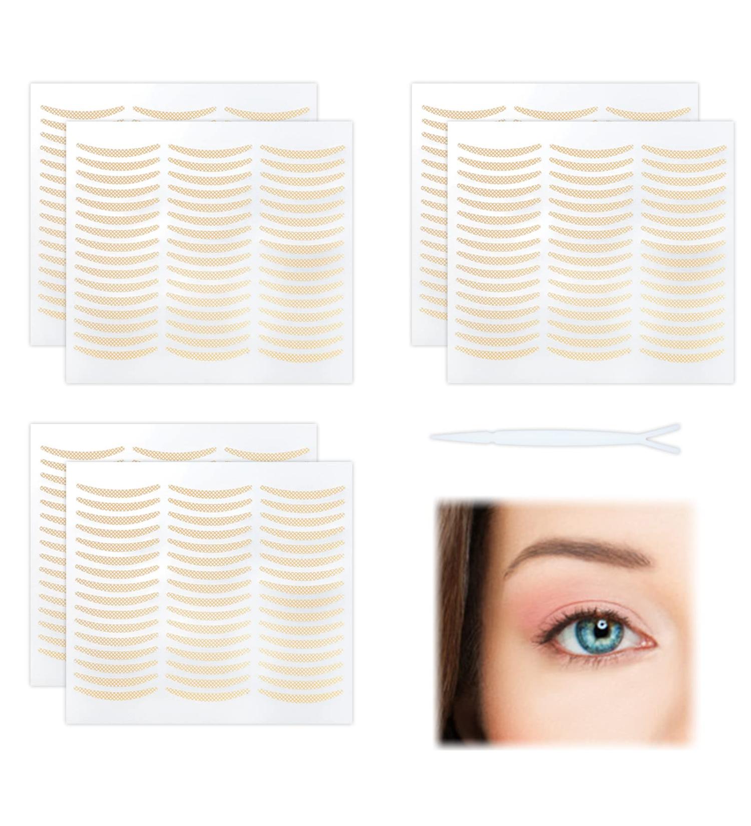 288PCS Eyelid Tape Instant Lift Strips Complexion Waterproof Double Eyelid Stickers with Fork Rods S - Girly-S - Buy Online on SooperMarket.com