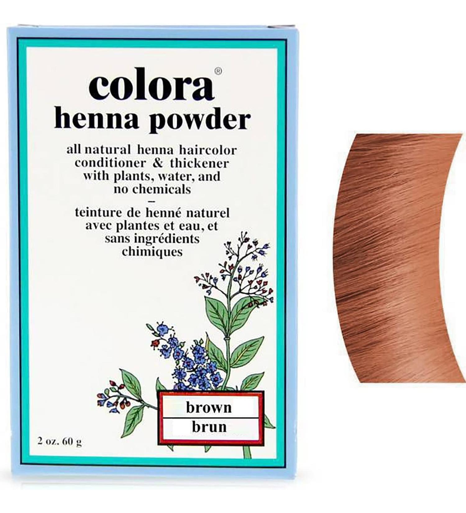 Colora Henna - Color Powder - Brown - 60 g