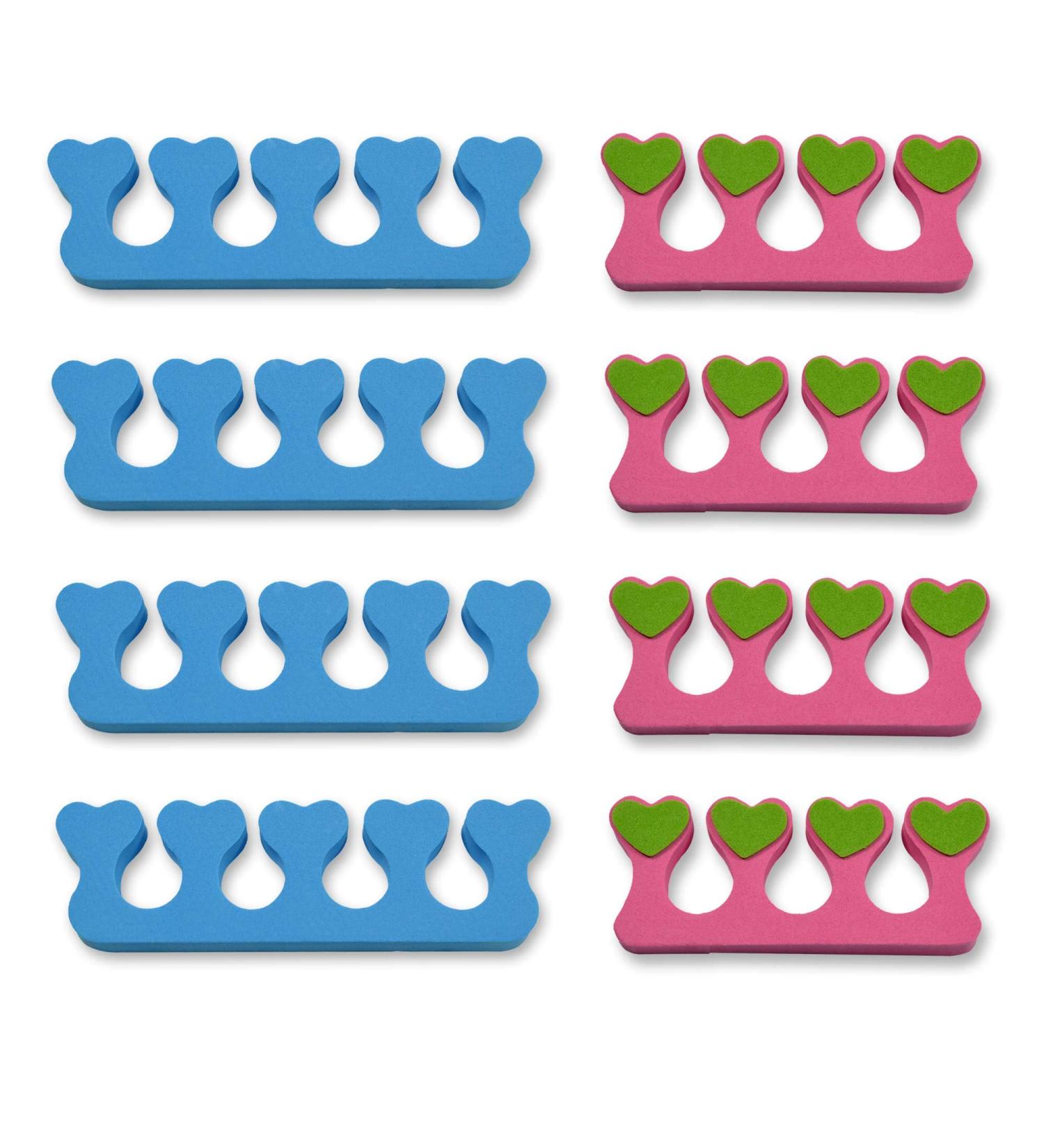 K-Pro Toe Spreader & Finger Spreader Set 8-Piece Spacer for Easy Nail Painting Aid | International Shipping Available - Buy Online on SooperMarket.com