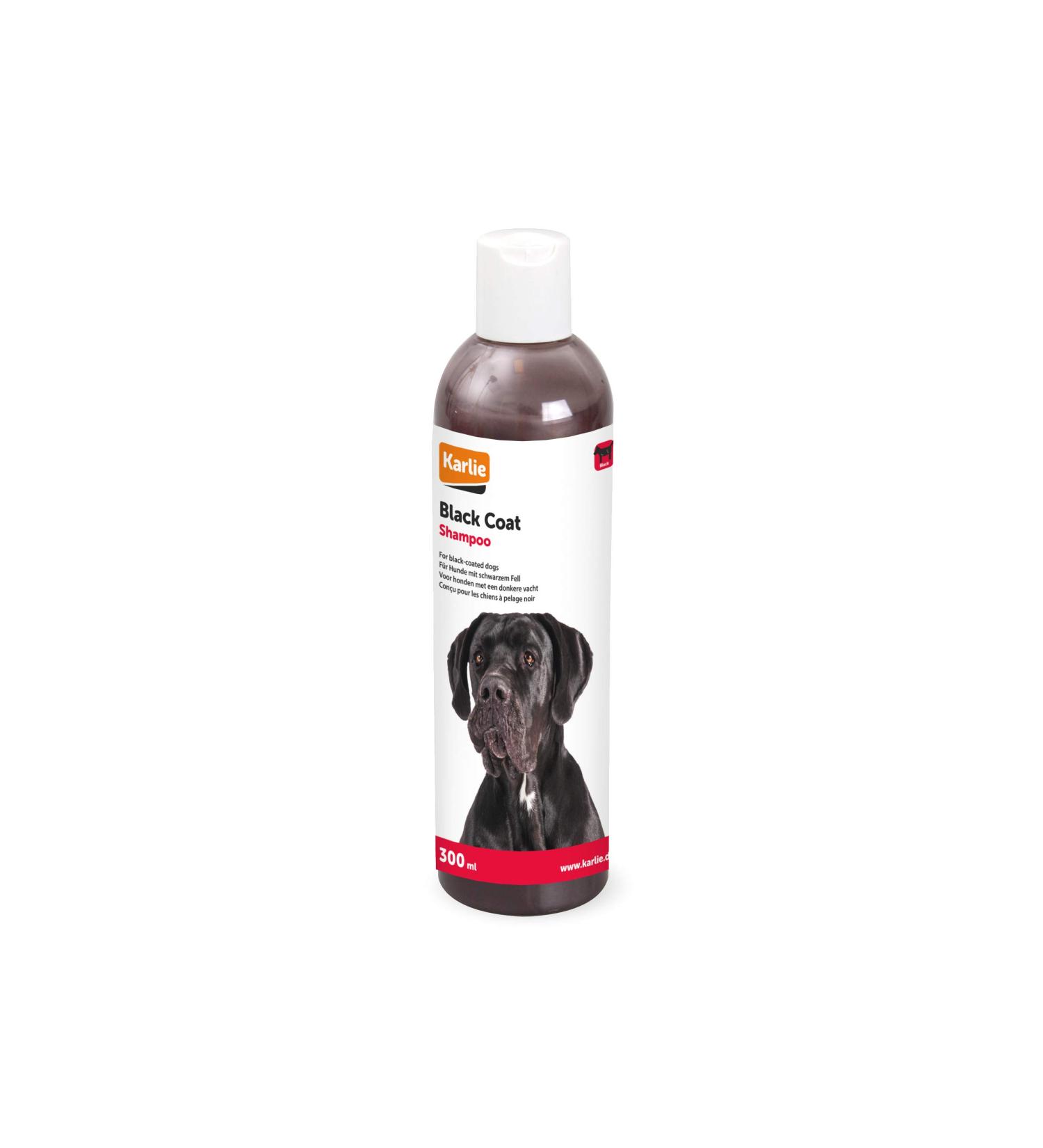 Karlie Dog Shampoo for Black Fur - 300 ml | Premium Pet Care for Shiny Coats | International Shipping Available - Buy Online on SooperMarket.com