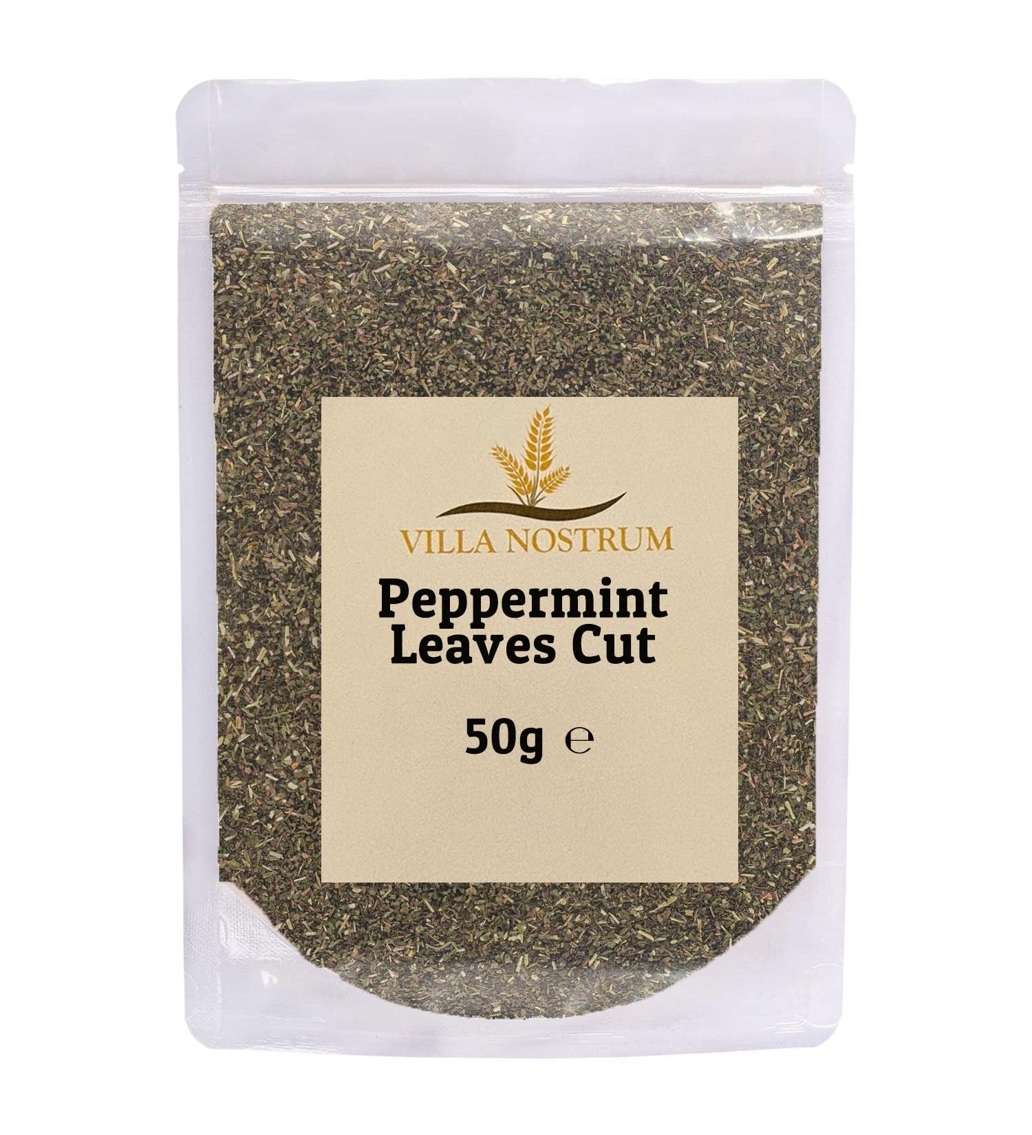 Peppermint Leaves Cut 50g by Villa Nostrum