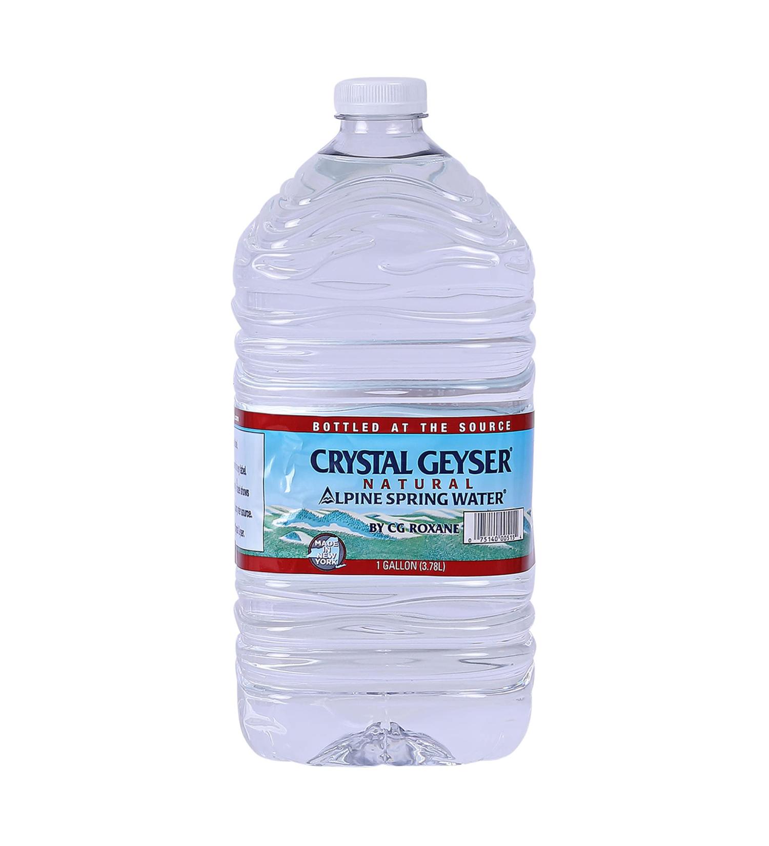 Crystal Geyser Alpine Spring Water 128 fl oz - Pure Natural Spring Water - Buy Online on SooperMarket.com