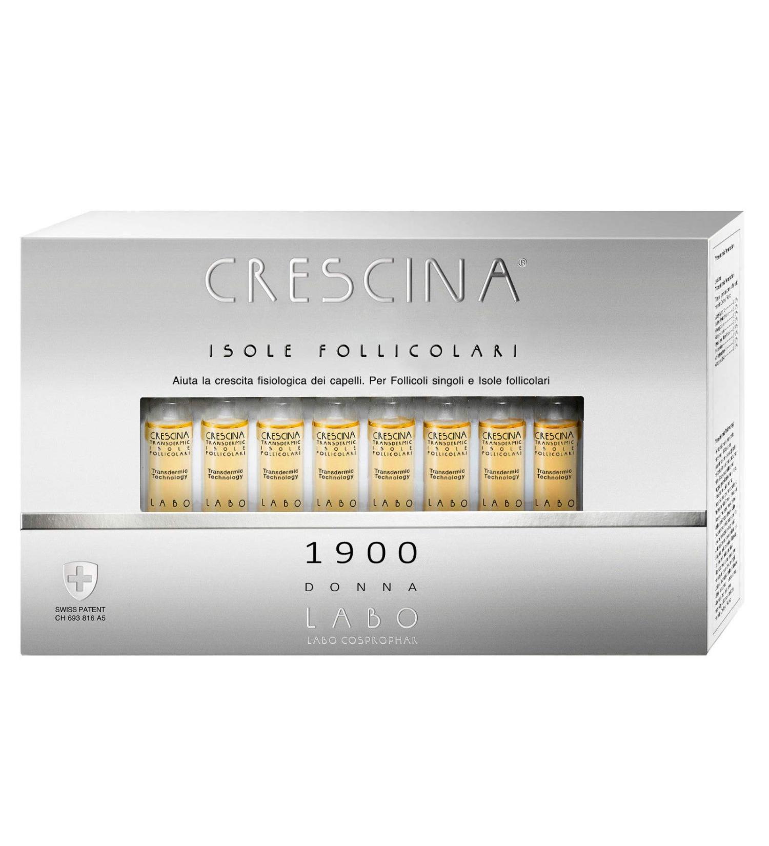 LABO CRESCINA Treatment RECrescente Hair ISOLE FOLLICOLARI 1900 DONNA 40 Viale