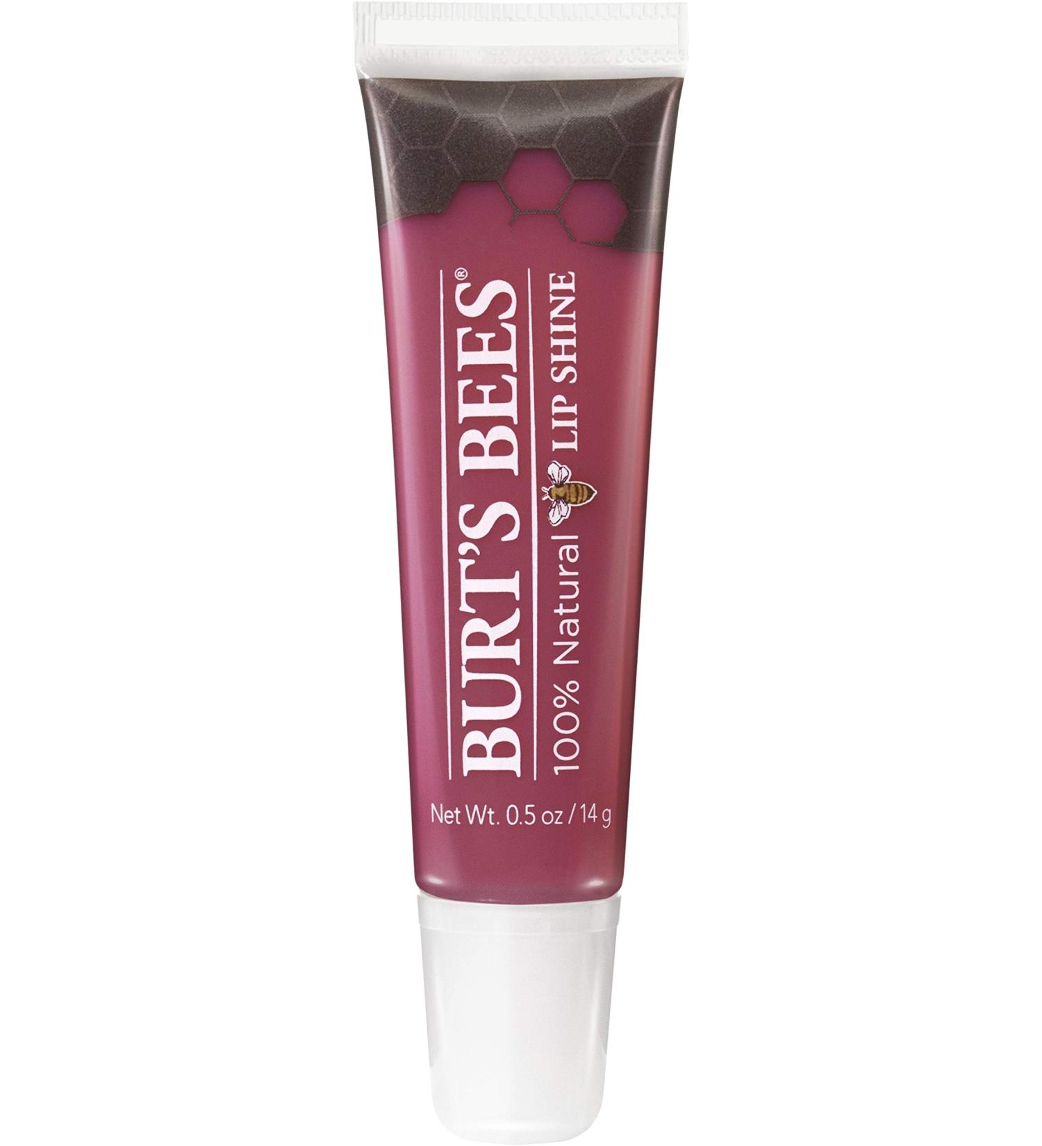 Burt's Bees Lip Gloss 100% Natural Makeup Lip Shine for Women - Pucker Pucker 0.5 Ounce - Buy Online on SooperMarket.com
