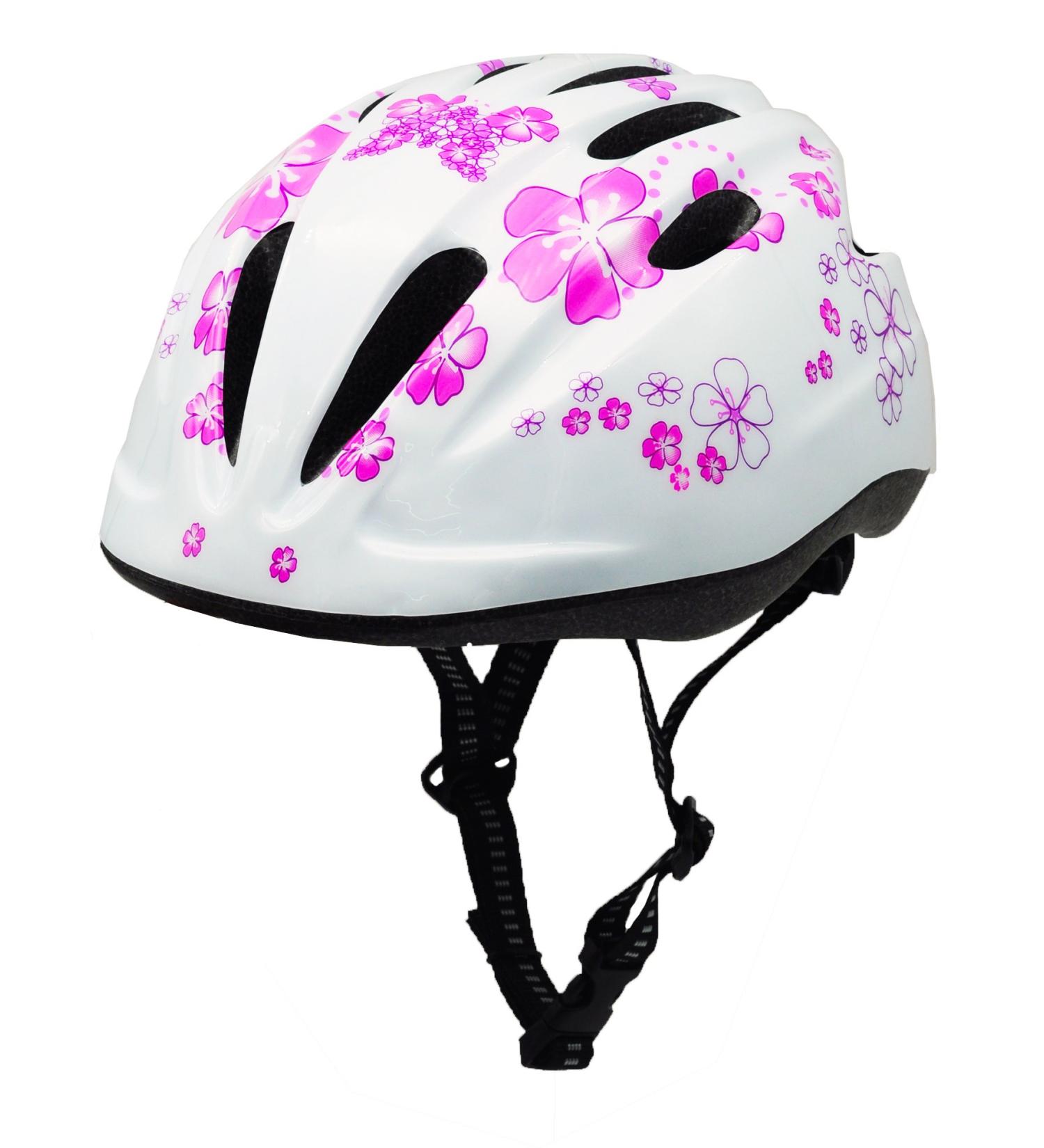 Girl's Pink Bike Helmet | Ages 3-10 | Adjustable & Multi-Sport | CPSC Certified - Buy Online on SooperMarket.com