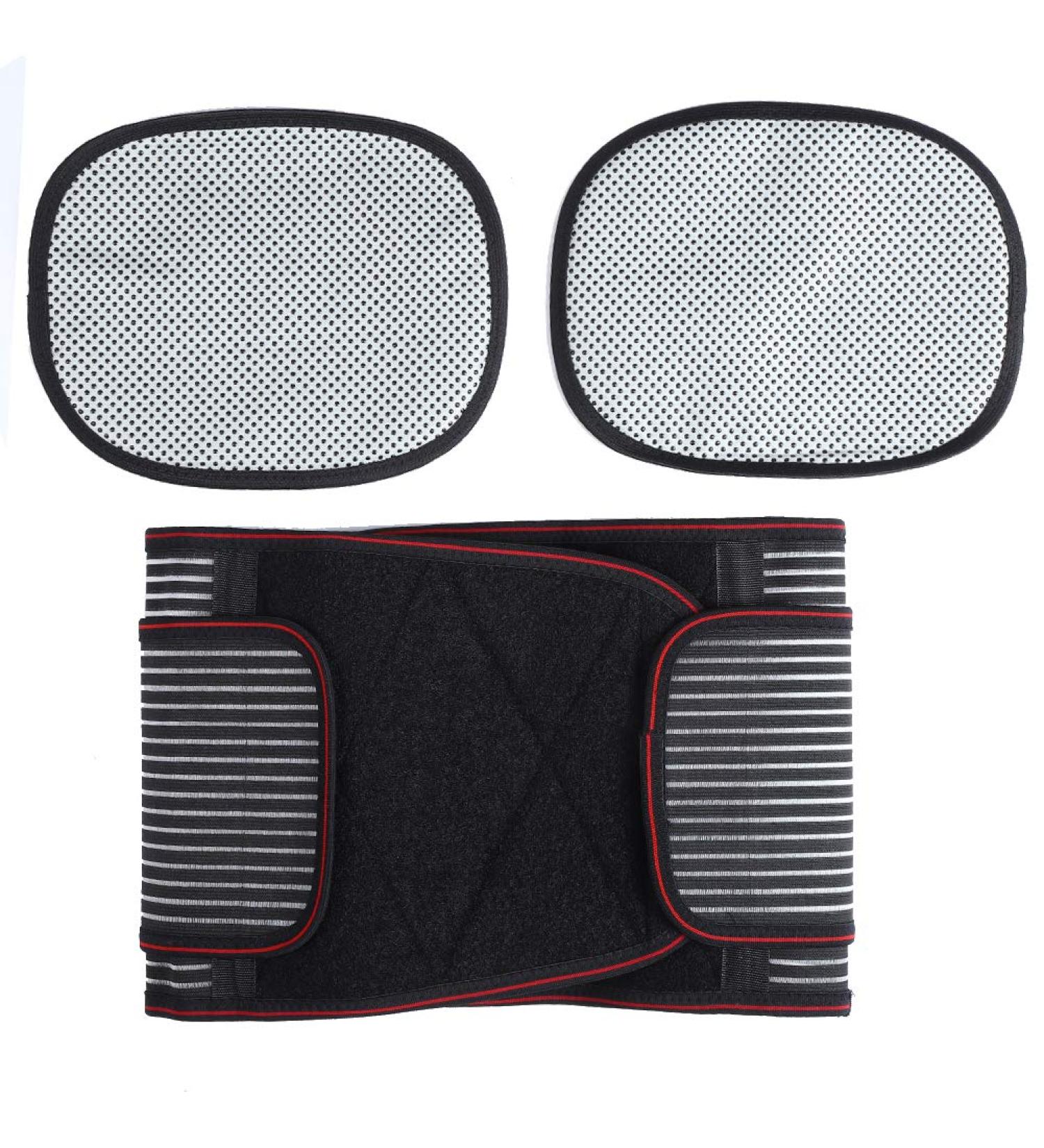 Heating Warm Waist Belt - XL Lumbar Massage & Support for Healthcare Relief - Buy Online on SooperMarket.com
