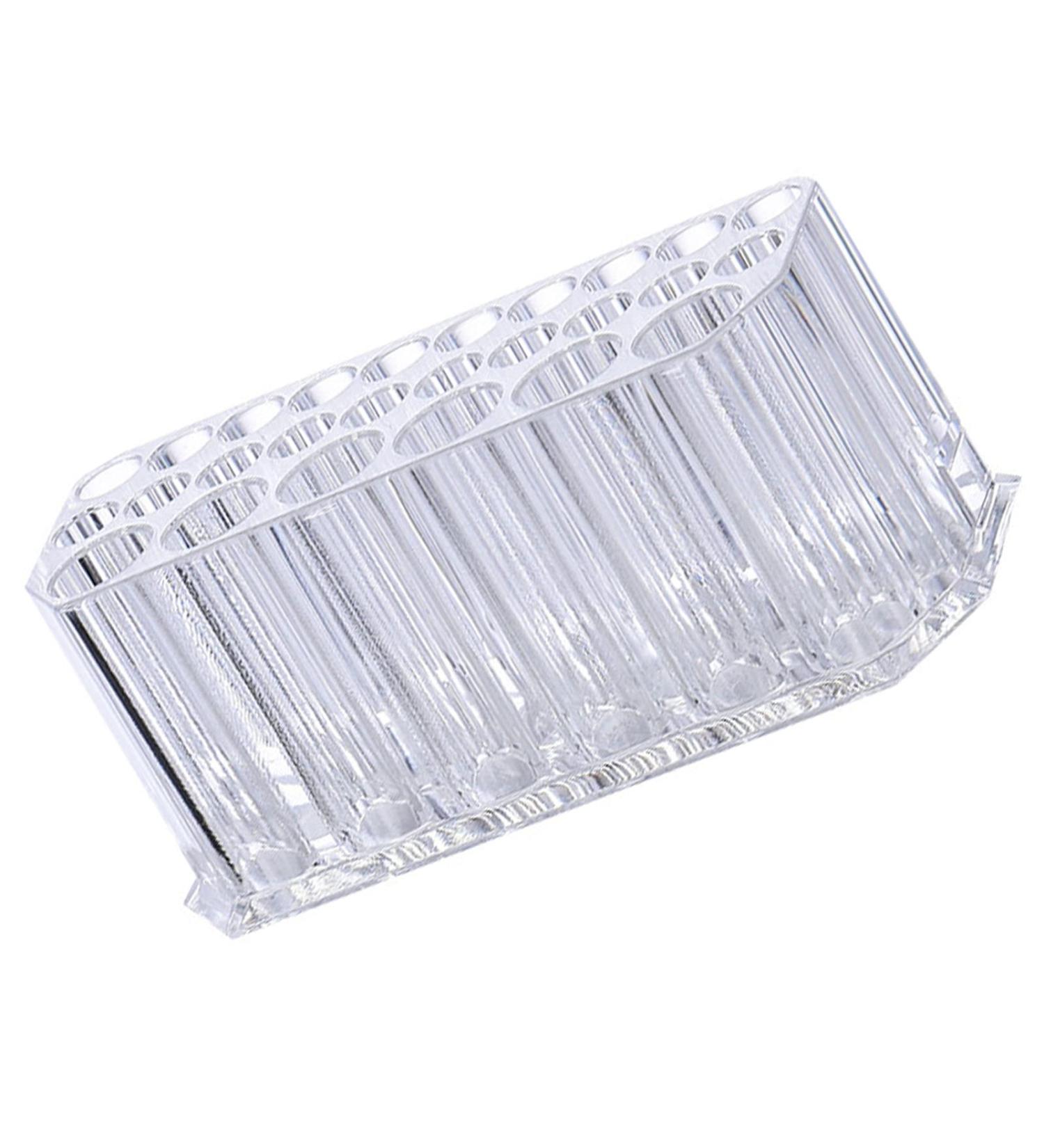 Eyeliner Holder 26 Compartments Widely Used PS Material Practical Lip Liner Organizer for Home Use - Buy Online on SooperMarket.com