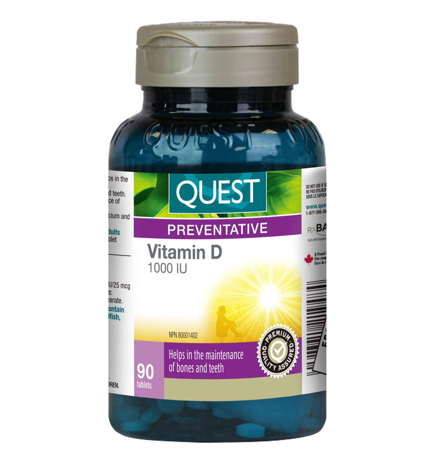 QUEST-VITAMIN D - Buy Online on SooperMarket.com
