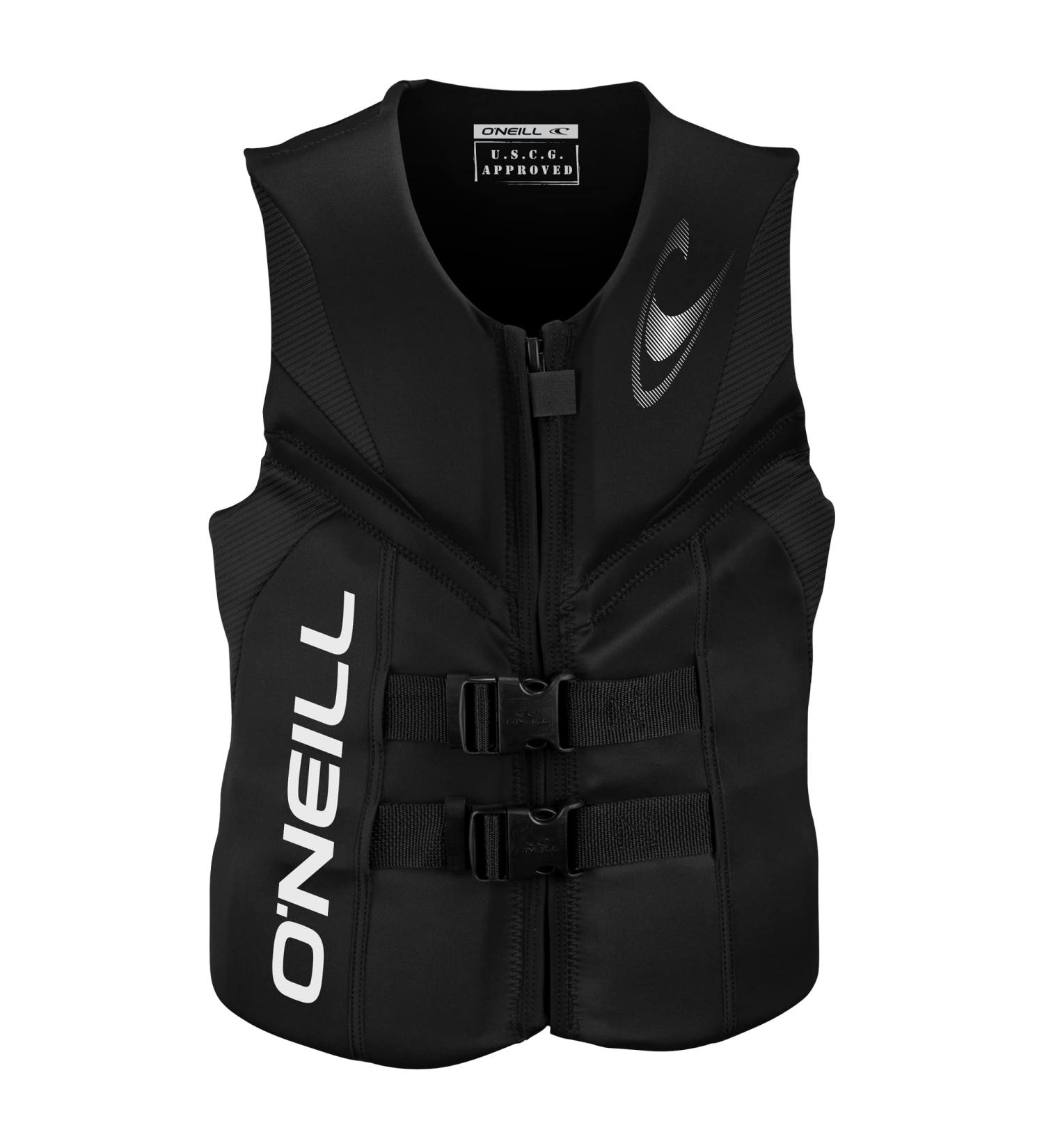 O'Neill Men's Reactor USCG Life Vest X-Large - Black - Buy Online on SooperMarket.com