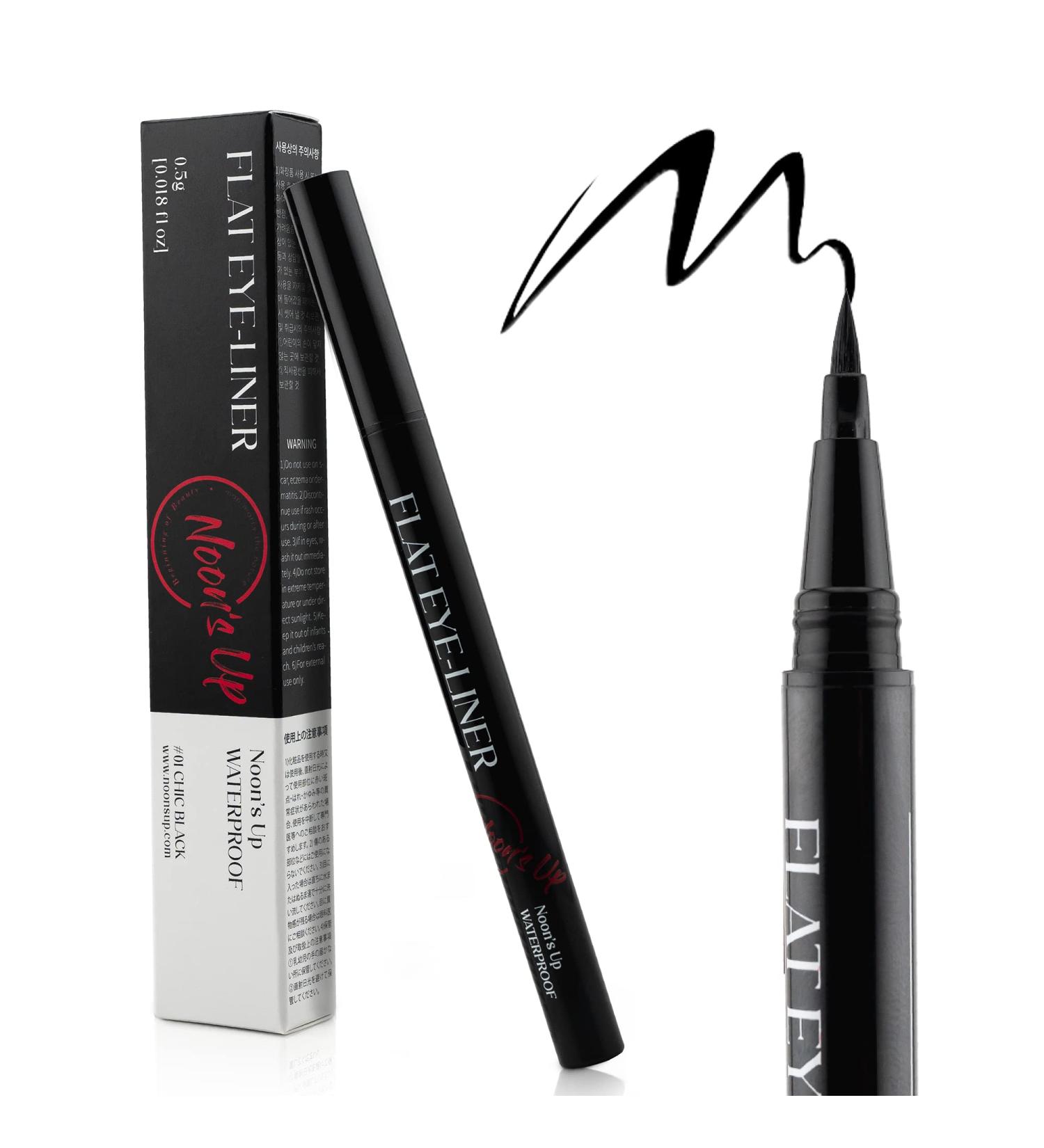 NOON'S UP Waterproof Liquid Eyeliner Pen - Chic Black Quick Dry Fineliner 0.081oz - Buy Online on SooperMarket.com