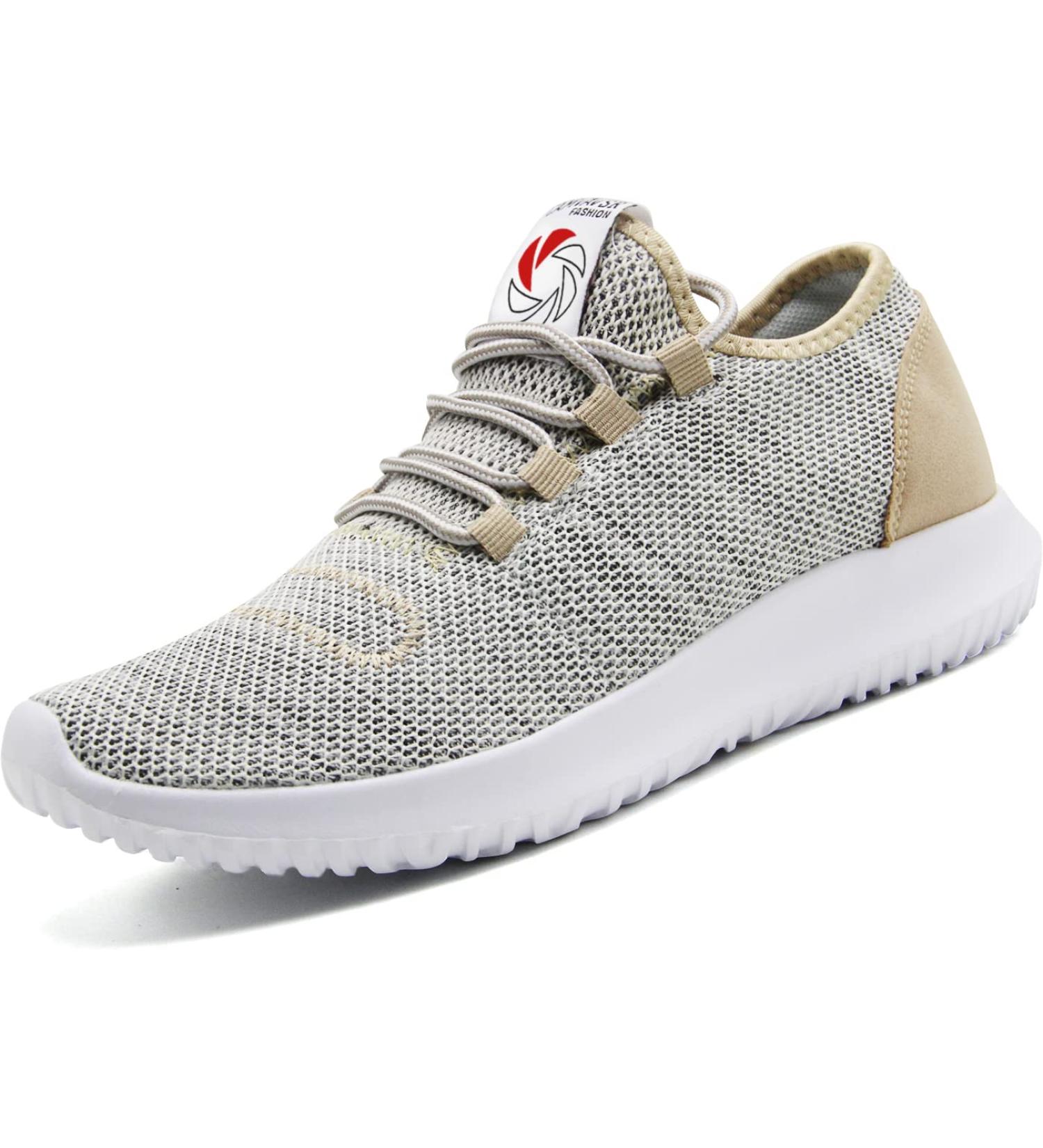 CAMVAVSR Men's Fashion Sneakers | Lightweight Running & Tennis Shoes 12 A-gold - Buy Online on SooperMarket.com