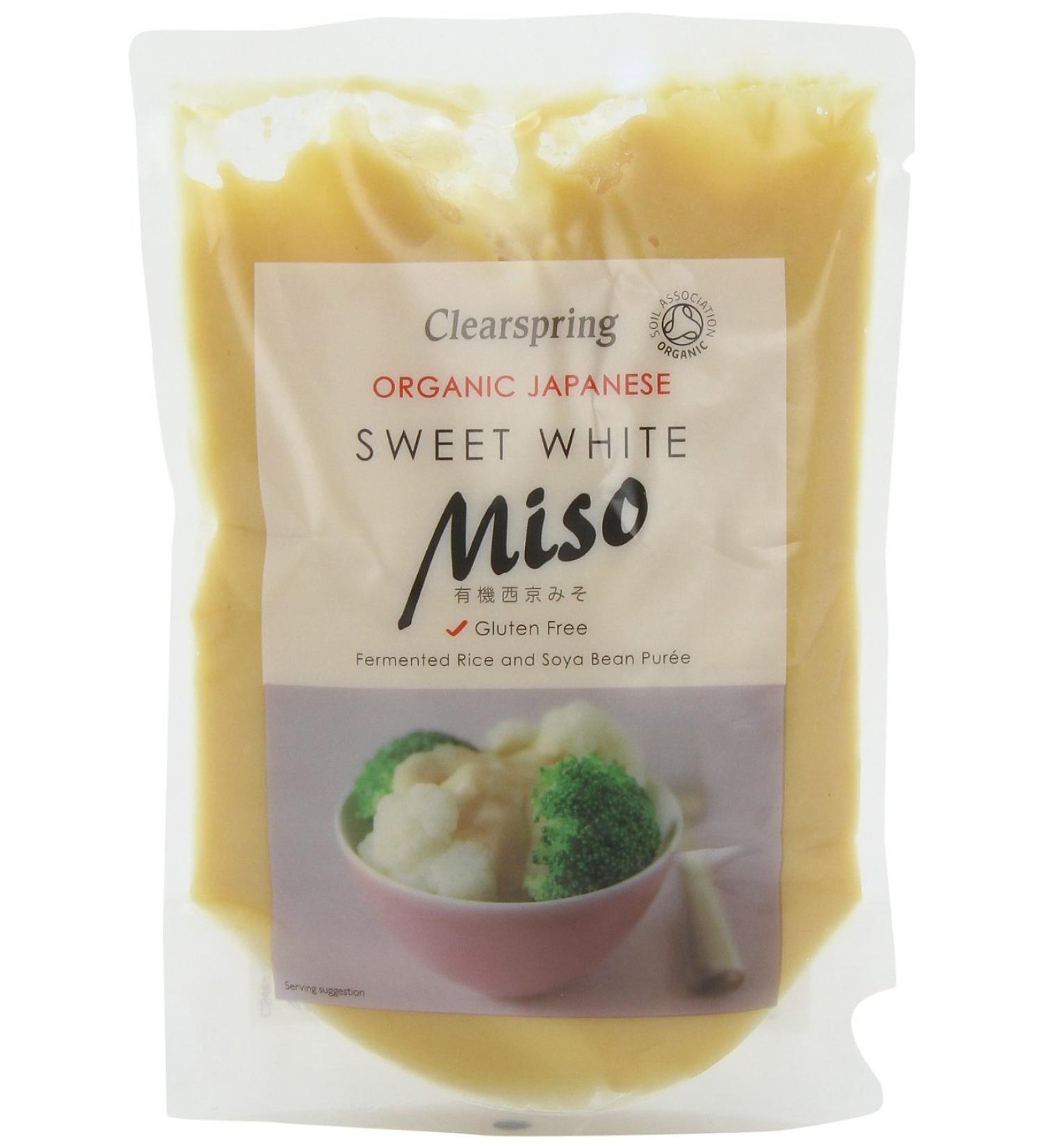 Clearspring | Sweet White Miso - Organic | 12 x 250g