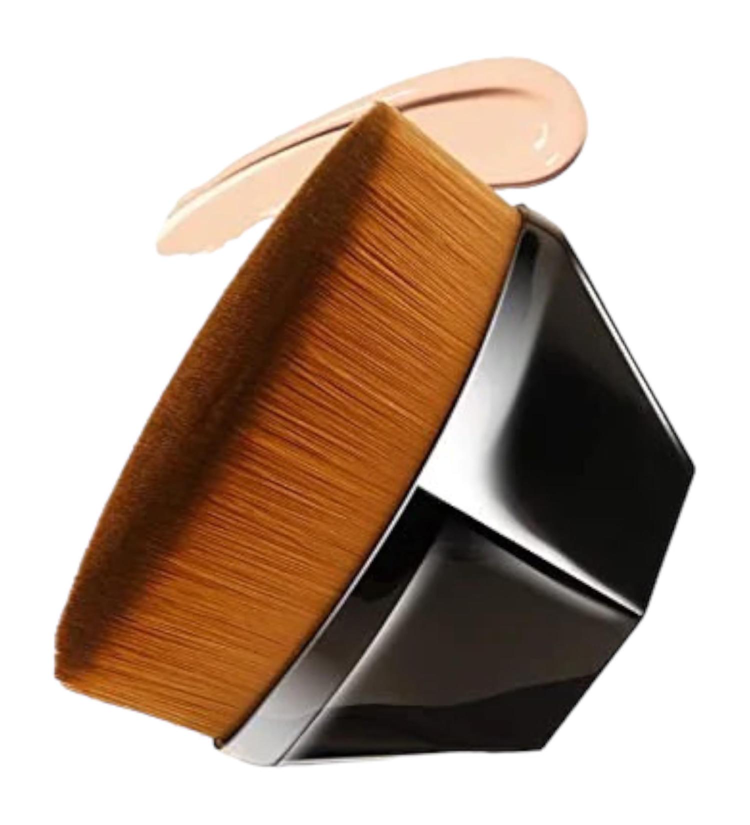 Buy LUCKY LAMA Kabuki Makeup Brush - Foundation BB CC Cream Powder & More - Black | International Shipping - Buy Online on SooperMarket.com