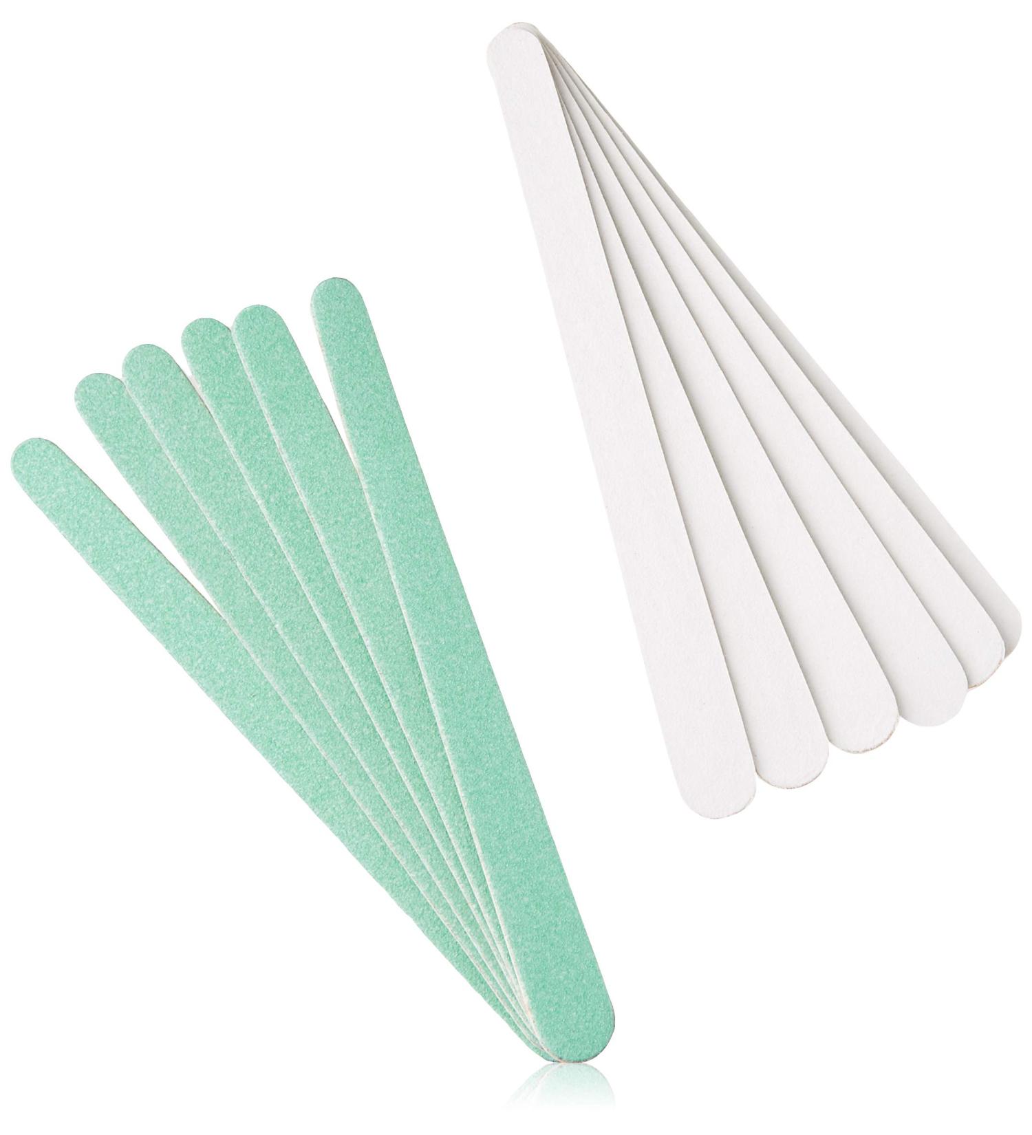 Wilkinson Sword Manicure File Sand File - 12pcs Green & White Set | Premium Quality Nail Care Tools | International Shipping Available - Buy Online on SooperMarket.com