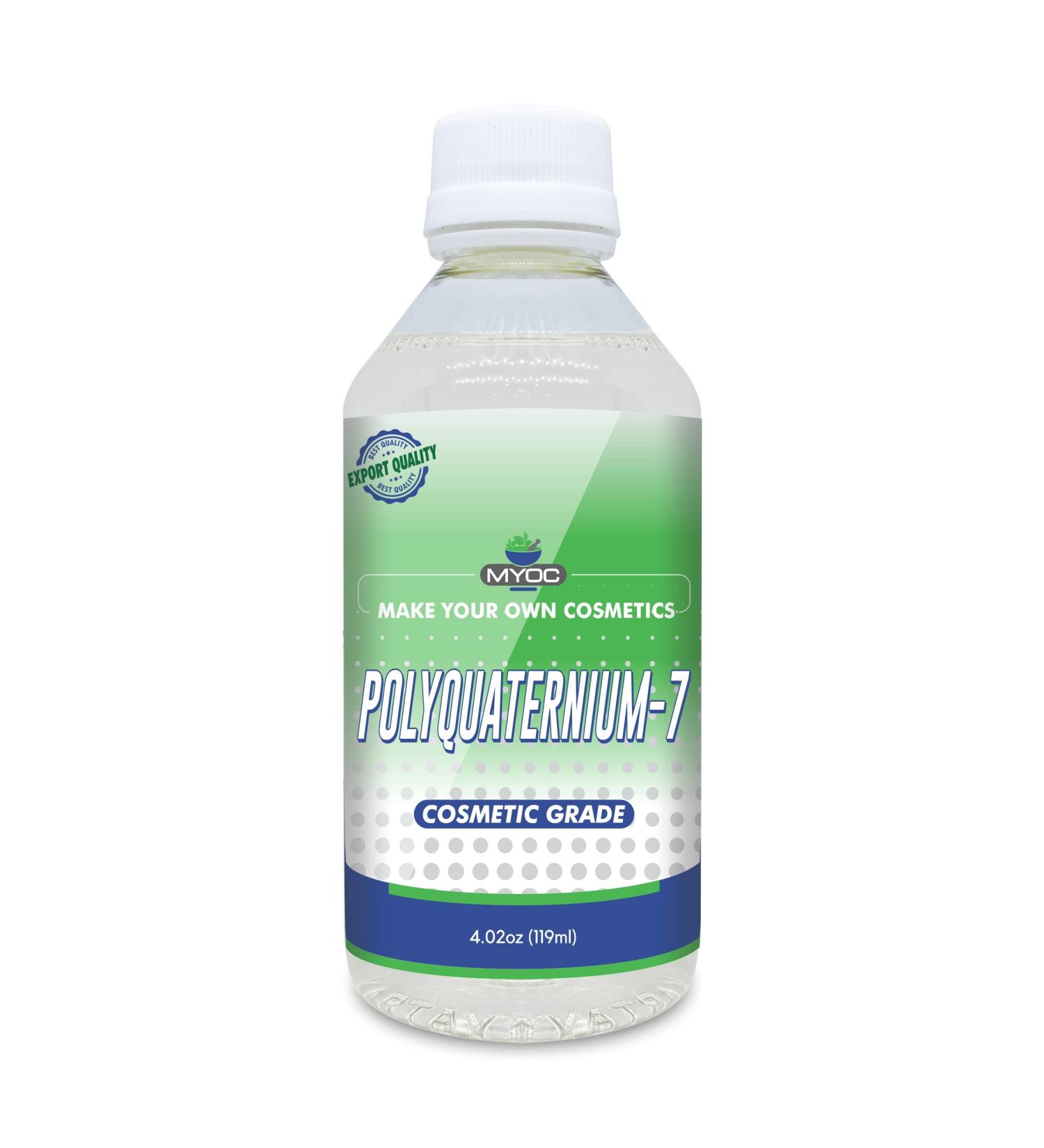 Myoc Polyquaternium-7-4.2oz/119ml Polyquaternium-7 for Hair Polyquaternium-7 Cosmetic Ingredient Polyquaternium-7 Bulk Non-GMO Paraben free - Buy Online on SooperMarket.com