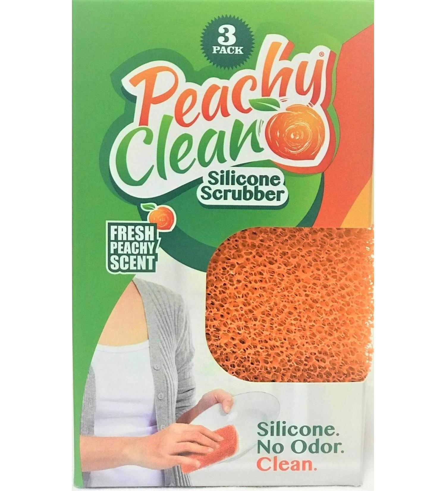 Peachy Clean Kitchen Scrubber 3pk - Peach Fragrance - Buy Online on SooperMarket.com