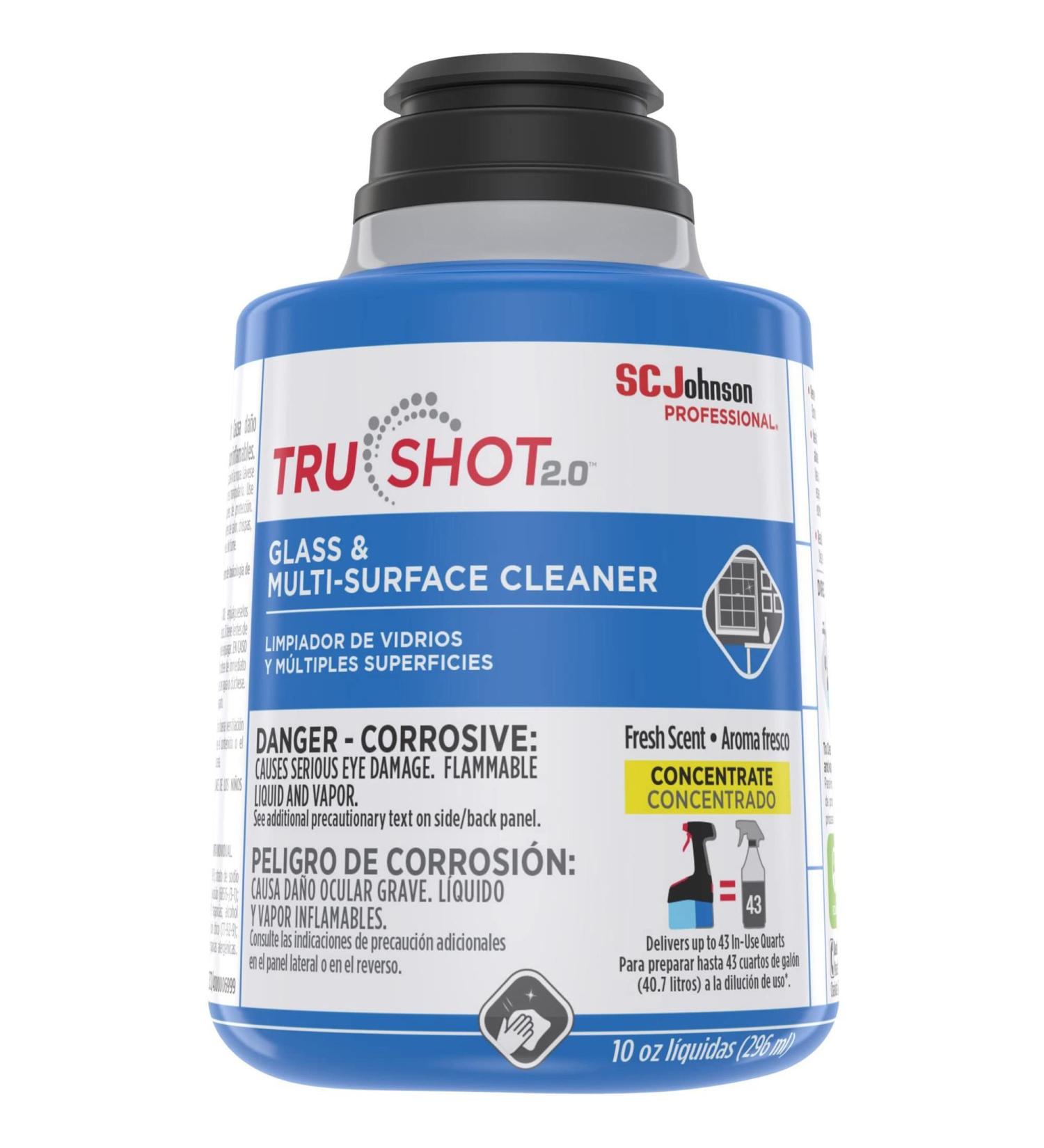 SC Johnson TruShot 2.0 Glass & Multi-Surface Cleaner - International Shipping Available | Eco-Friendly Streak-Free Shine - Buy Online on SooperMarket.com
