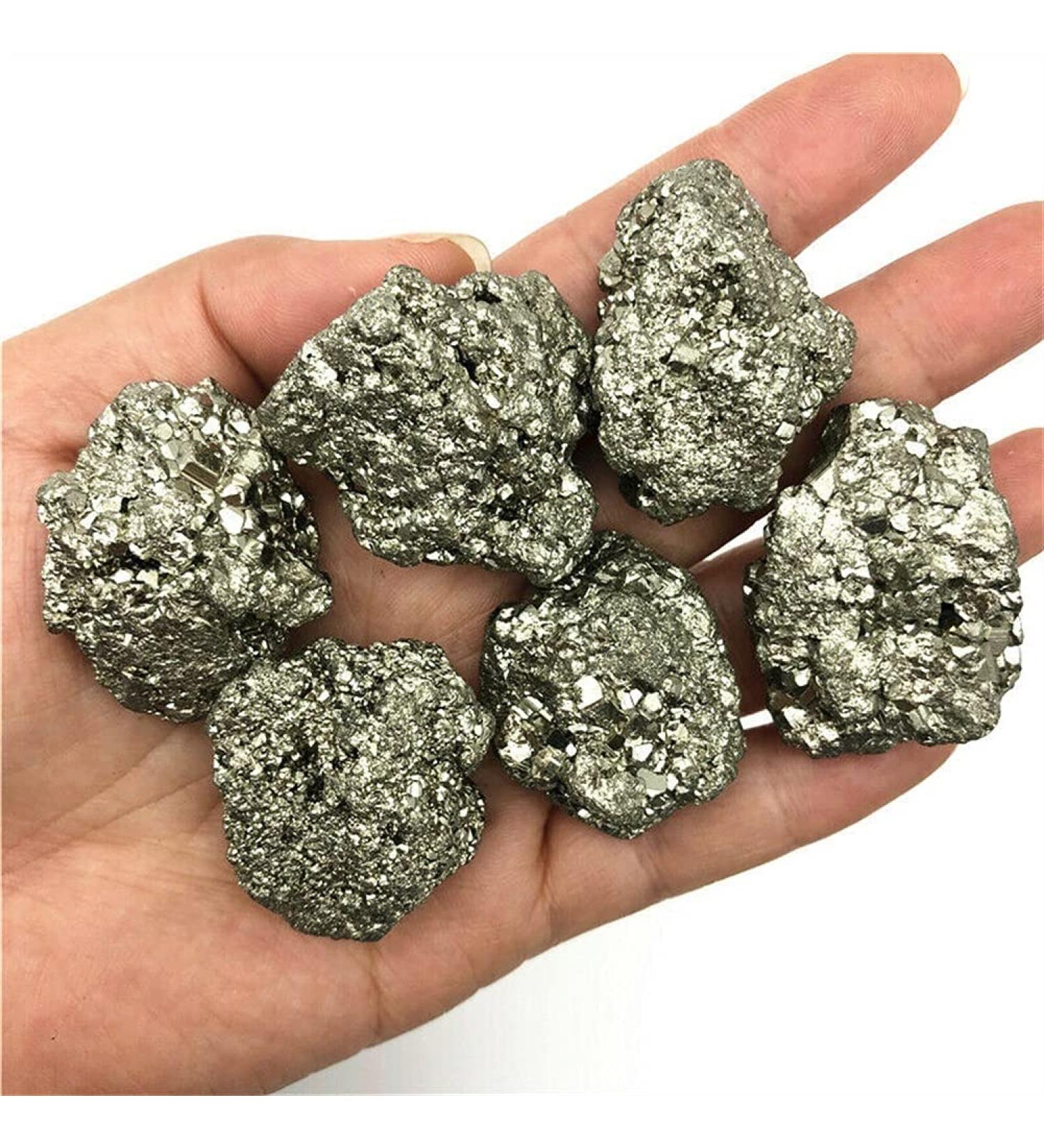 for 1pc Natural Iron Pyrite Cluster Crystal Stone Rough Display Specimen Minerals Natural Quartz Crystals FUZEGRDLI - Buy Online on SooperMarket.com