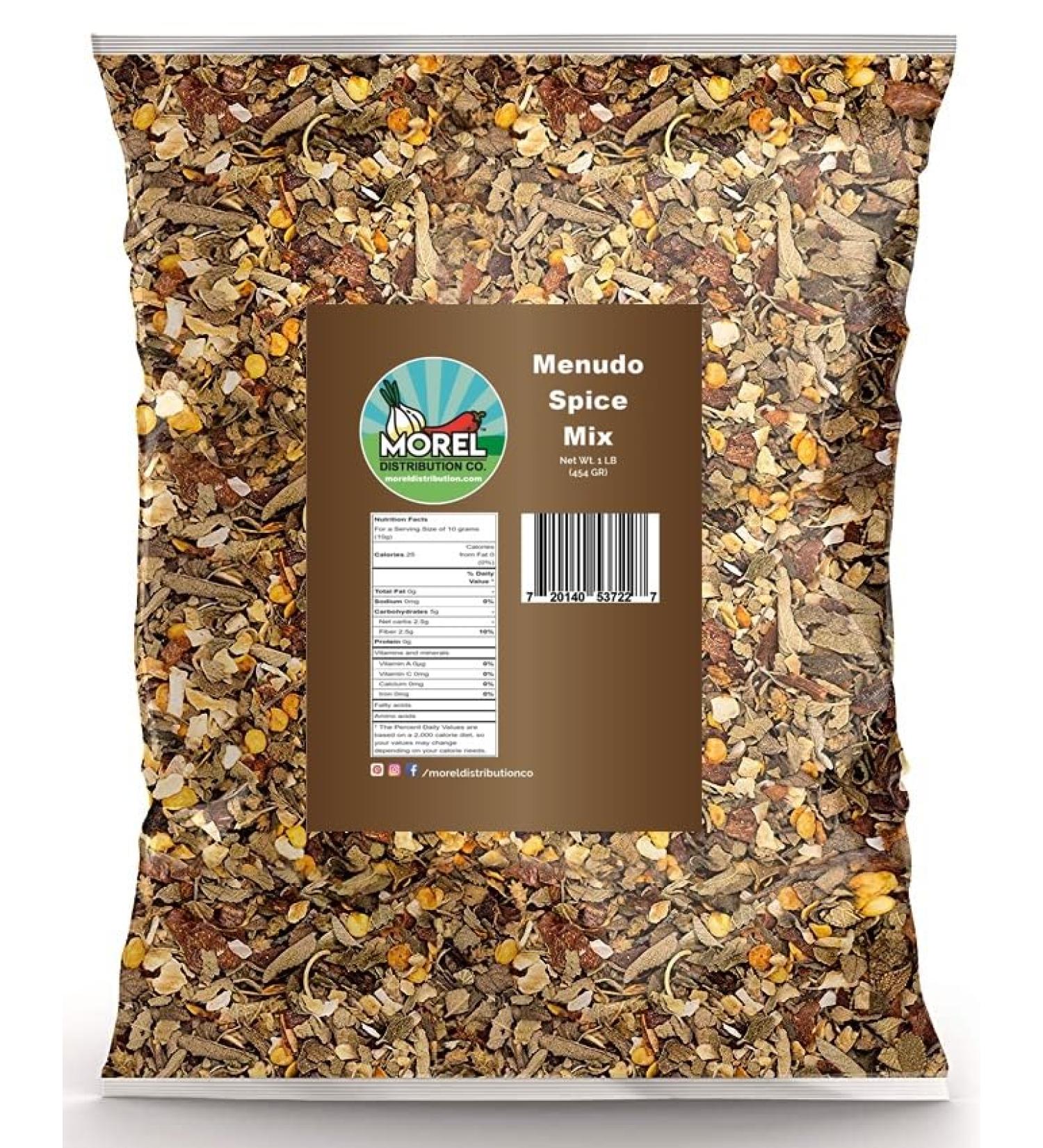 Menudo Spice Mix Seasoning Premium Mexican Seasoning. Make Authentic Mexican Menudo. 4 oz (113 g) and 1 lb (453 g). (1 lb (454 g)) 1 g (Pack of 1) - Buy Online on SooperMarket.com