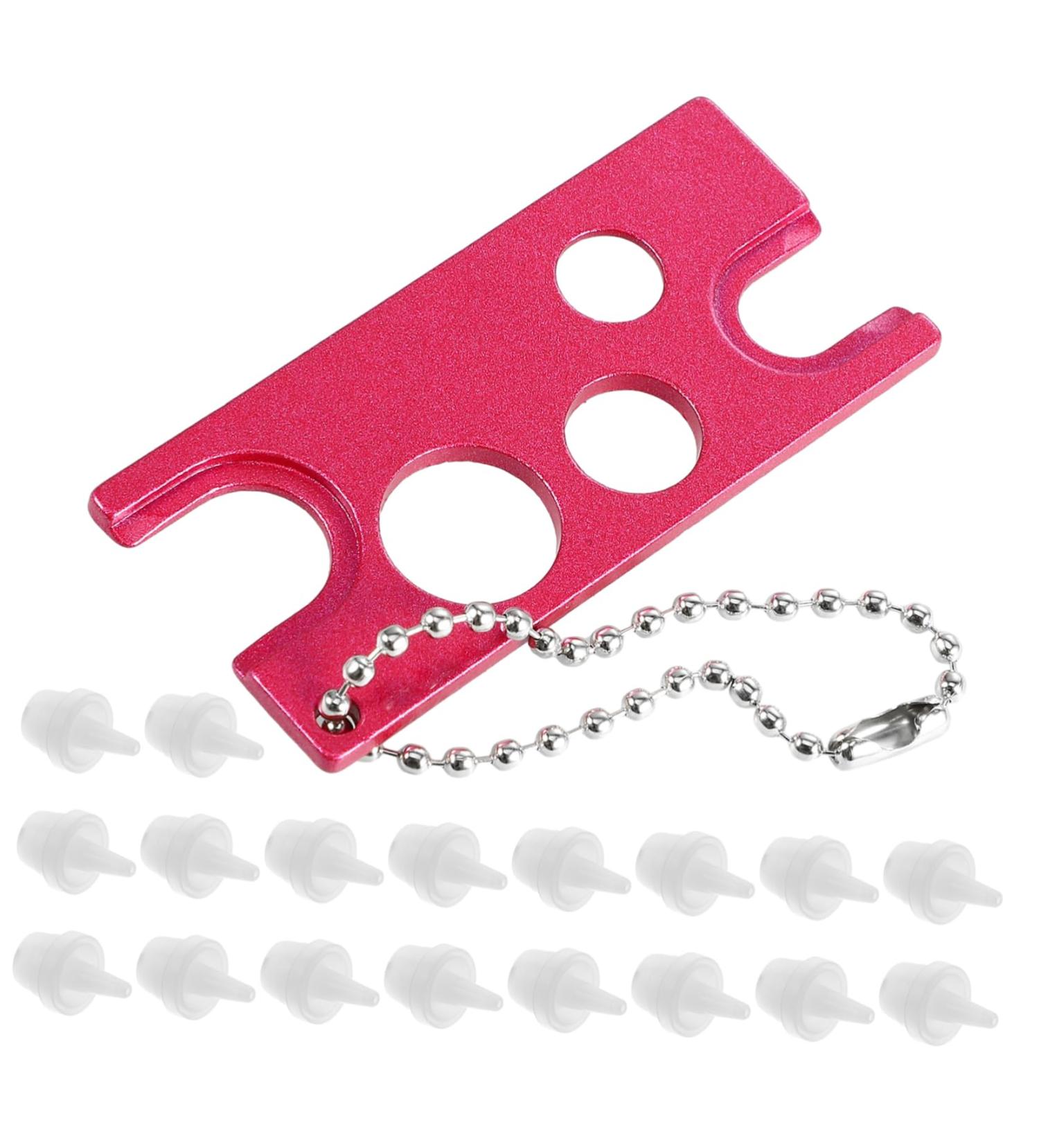 Gogogmee 1 Set Grafting Eyelash Tool Eyelash Glue Bottle Caps Bottle Openers Lash Glue Bottle Tips Lash Extension Glue Tips Eyelash Glue Bottle Plugs Eyelash Glue Replacement Caps 5.90X2.60X0.20CM - Buy Online on SooperMarket.com