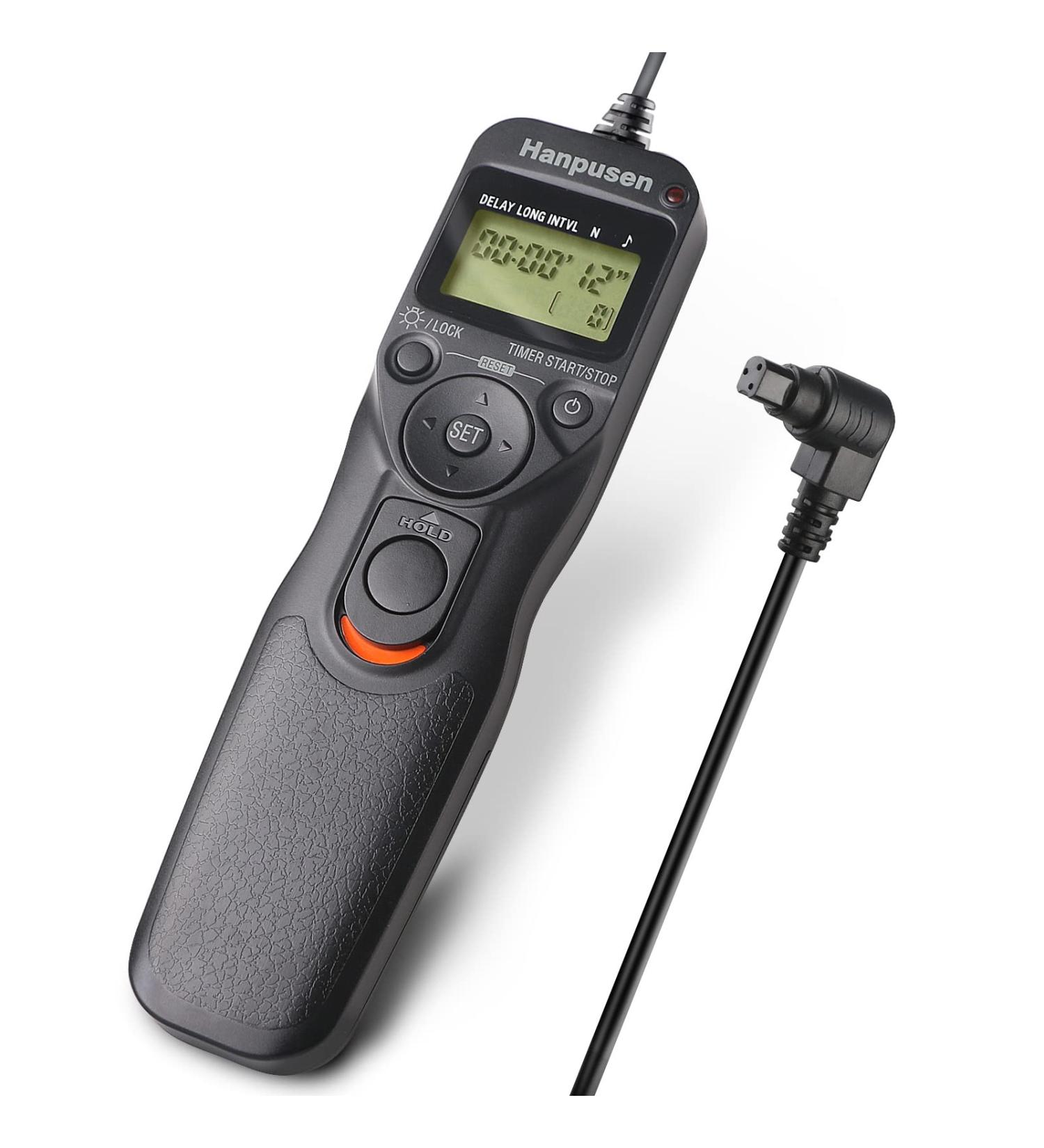HANPUSEN Timer Remote Shutter Release Intervalometer for Canon EOS R5, 10D, 6D Mark II, 1D X Mark III, II, C, IV - C8 - Buy Online on SooperMarket.com
