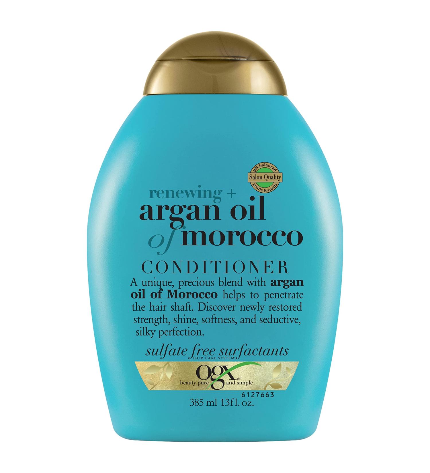 OGX Argan Oil of Morocco Hydrating Conditioner - Moisturizing & Strengthening Formula, 13 Fl Oz - Buy Online on SooperMarket.com