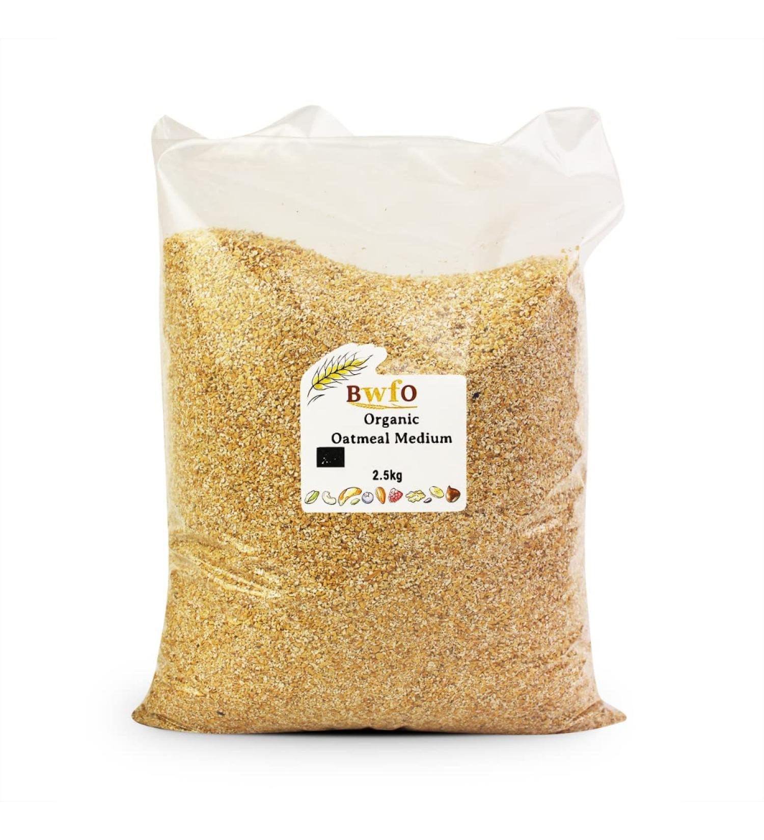 Organic Oatmeal Medium 2.5kg (BWFO)