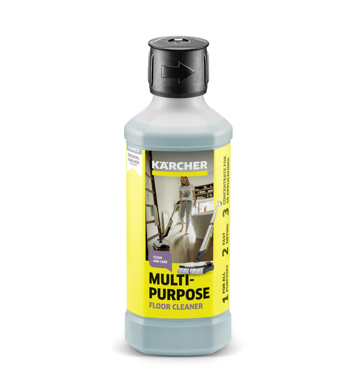 K rcher floor cleaner Universal RM 536 for strip -free results on all hard floors 500ml concentraft result in diluted 40L cleaning fluid single