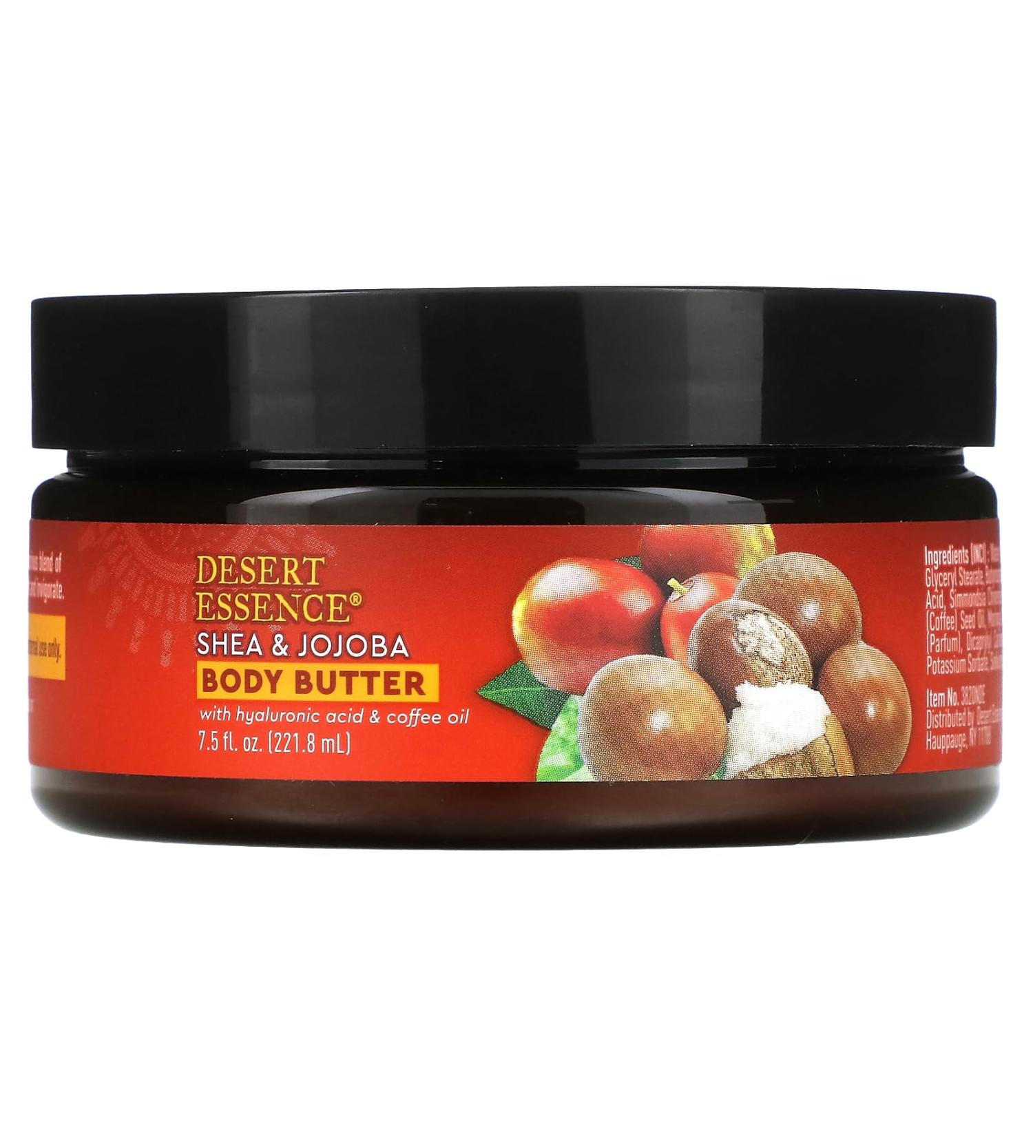 Buy Desert Essence Shea Jojoba Body Butter - Nourishing & Hydrating Skin Cream | International Shipping Available - Buy Online on SooperMarket.com