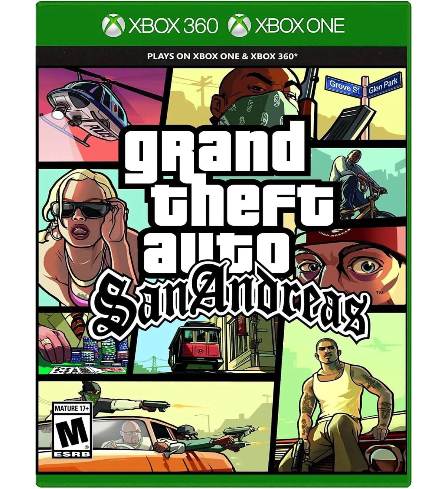 Buy Grand Theft Auto: San Andreas (GTA) for Xbox 360/XONE - International Shipping Available - Buy Online on SooperMarket.com