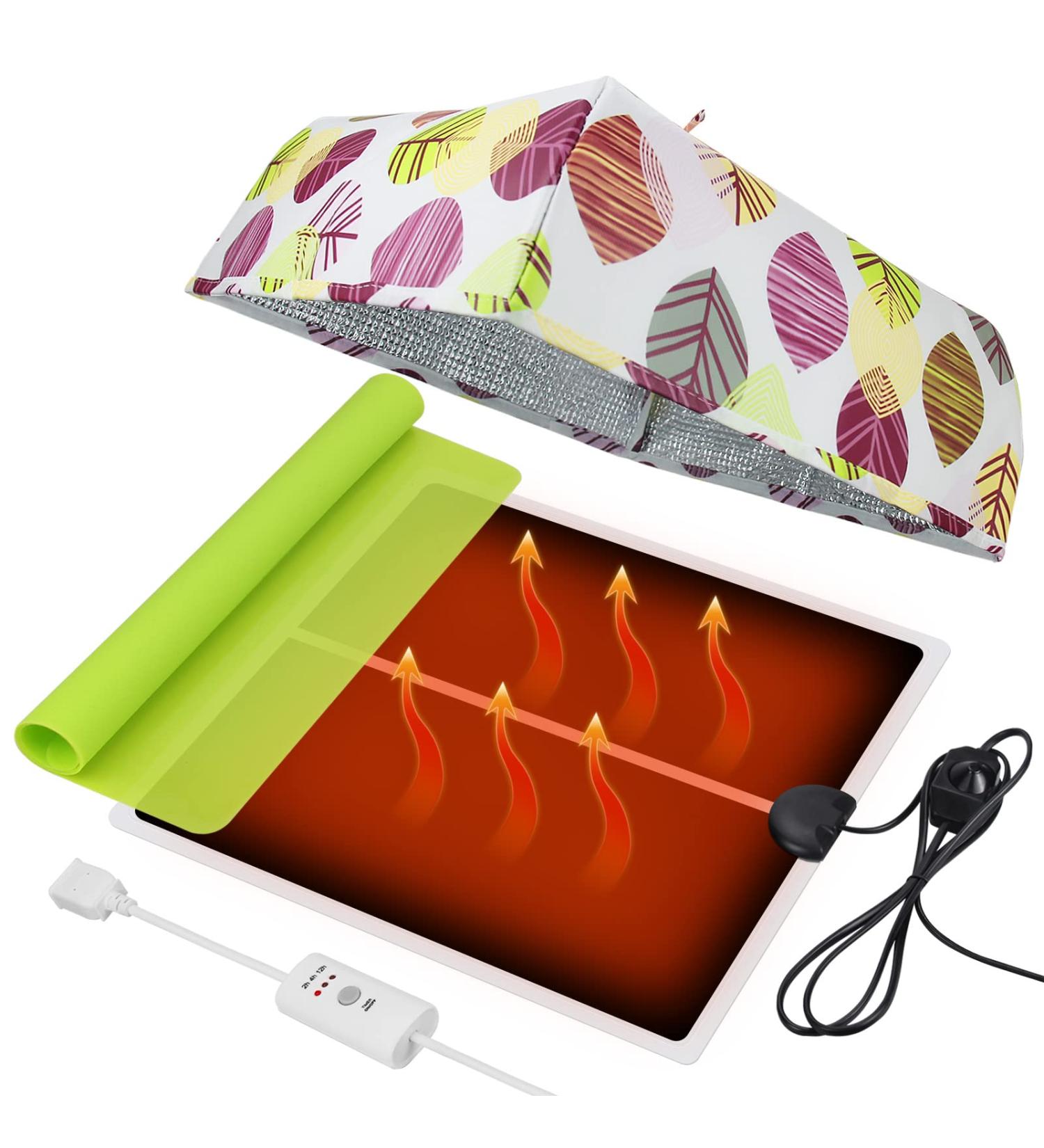 Epoxy Resin Heating Mat  Resin Curing Machine  Epoxy Quick Dry Tool Set with Timer and Cover for Coaster Jewelry Silicone Mold - Buy Online on SooperMarket.com