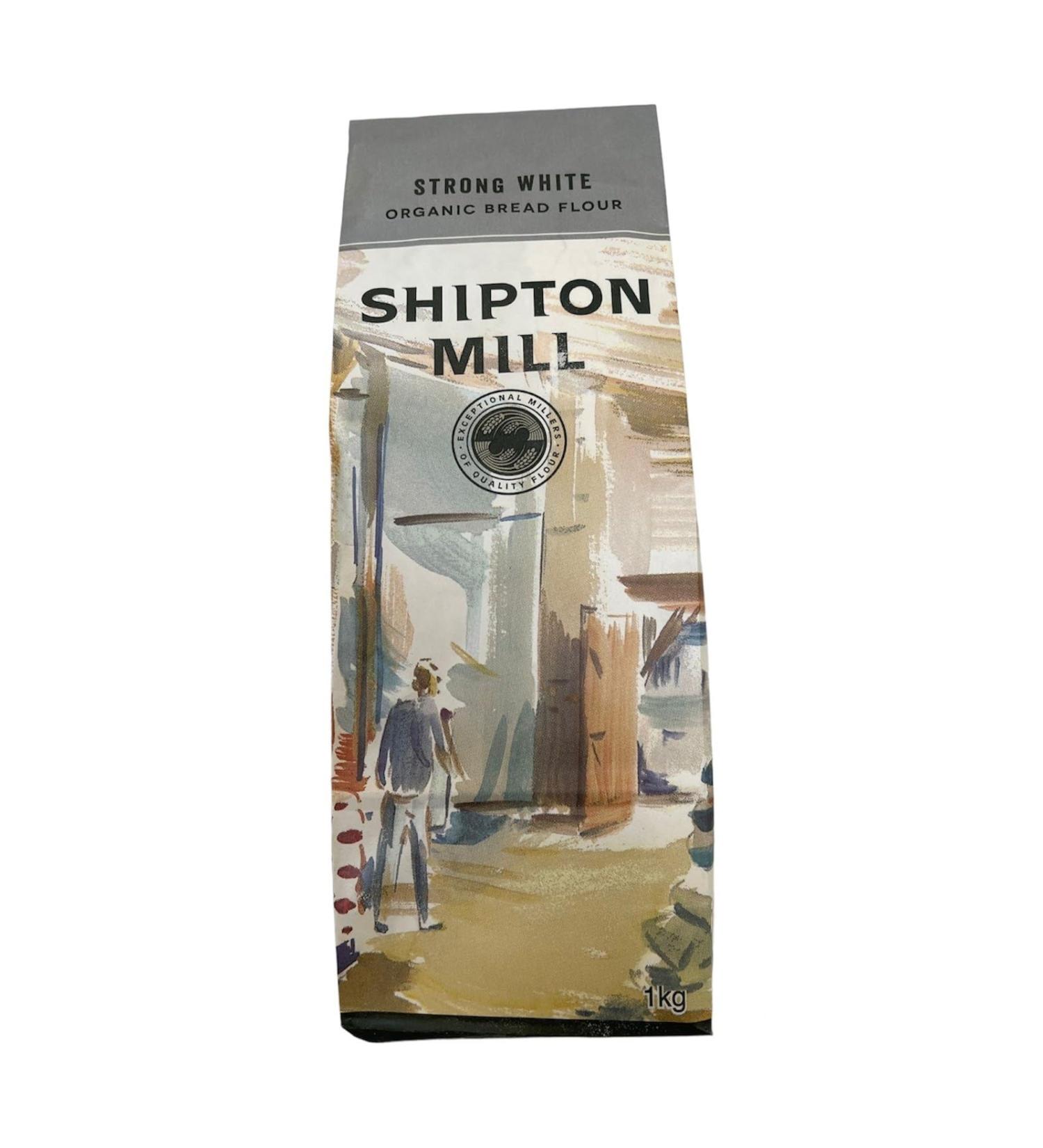 Shipton Mill Strong White Bread Flour 1Kg l Traditional White Flour l English Grain - Buy Online on SooperMarket.com