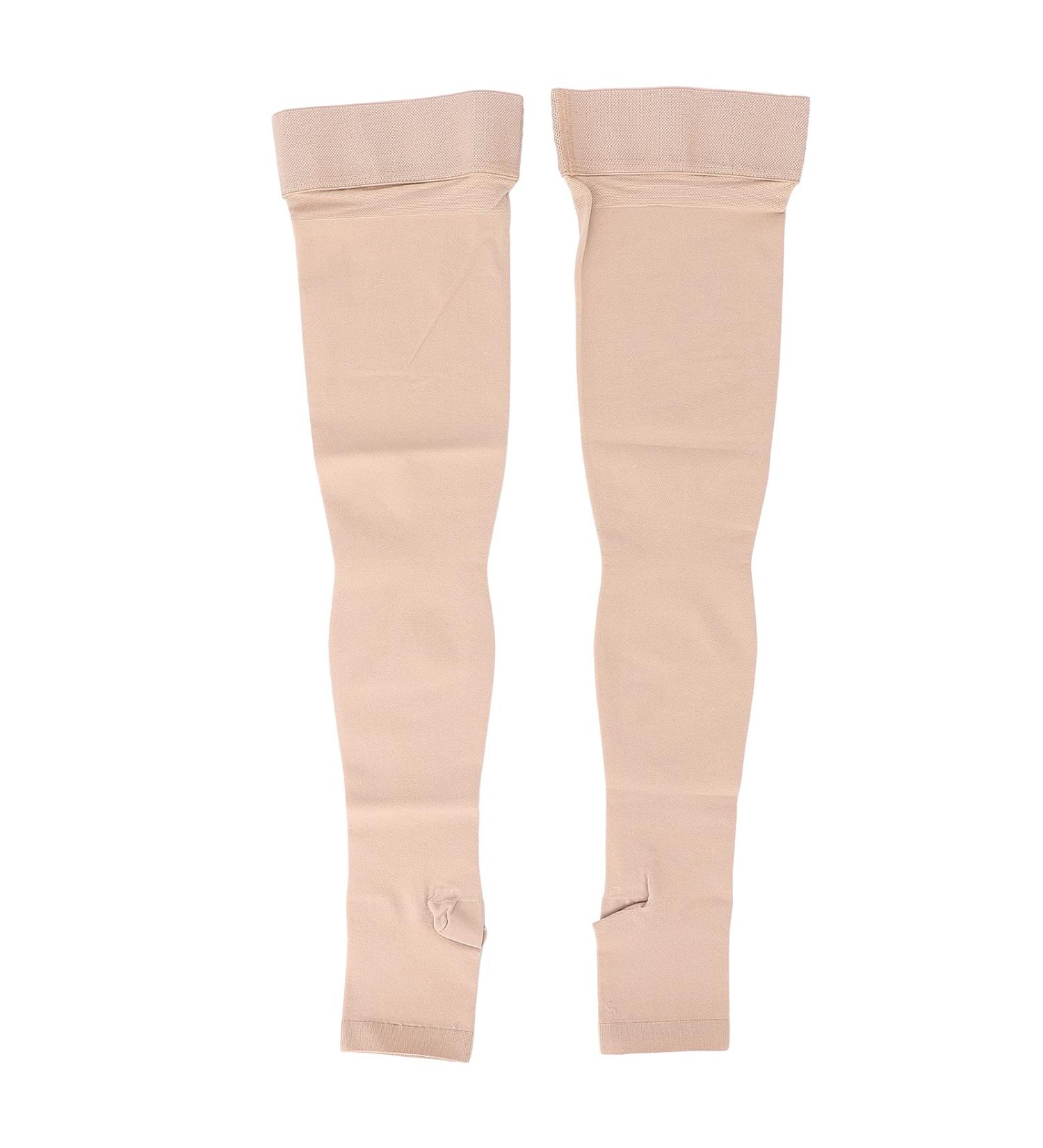 High Compression Breathable Elastic Compression Socks - X-Large Open Toe Stockings for Outdoor Sports - Buy Online on SooperMarket.com