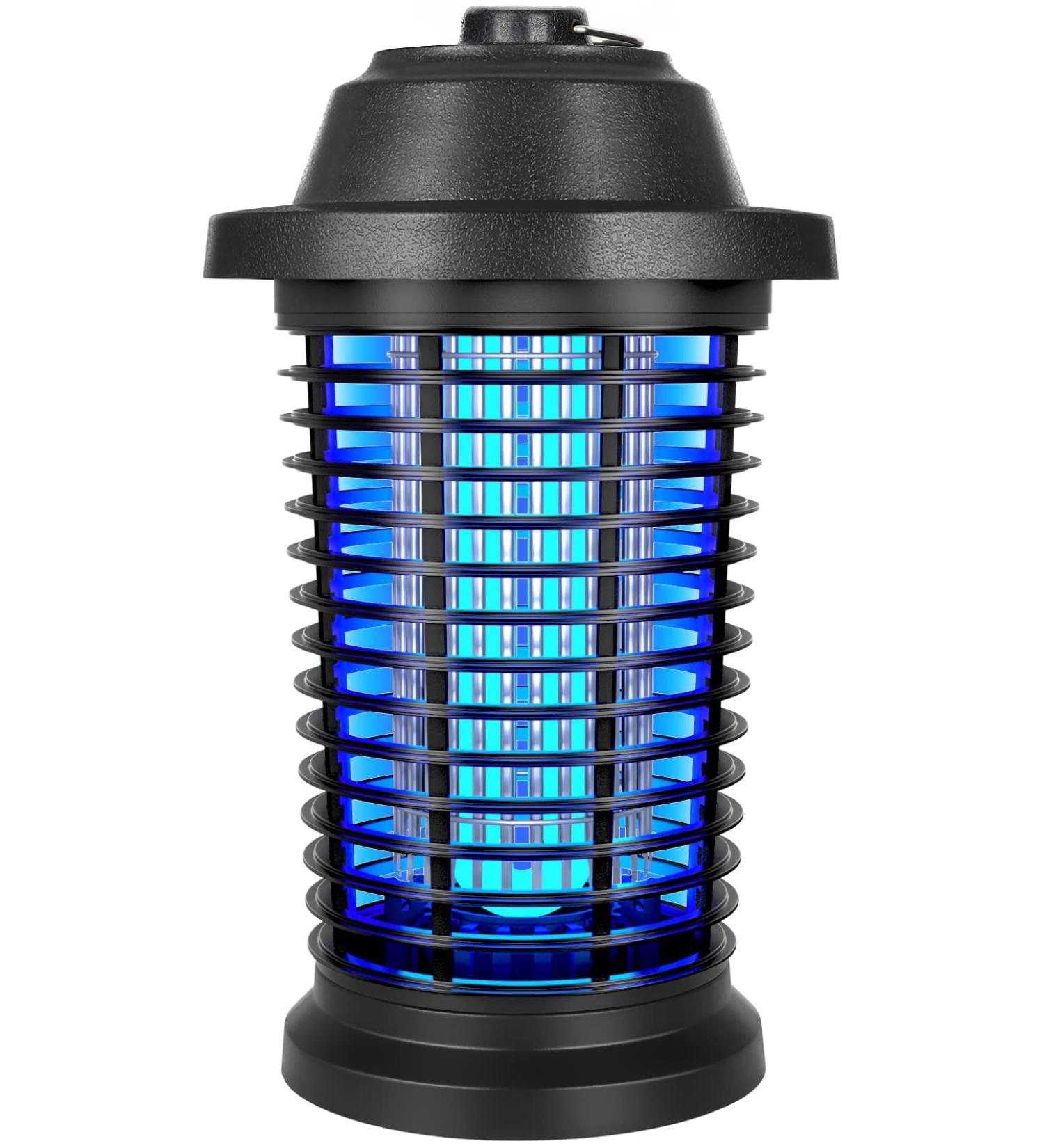 Horyii Bug Zapper Outdoor - Mosquito & Fly Killer for Backyard Patio - Indoor & Outdoor Mosquito Zapper - Black - Buy Online on SooperMarket.com