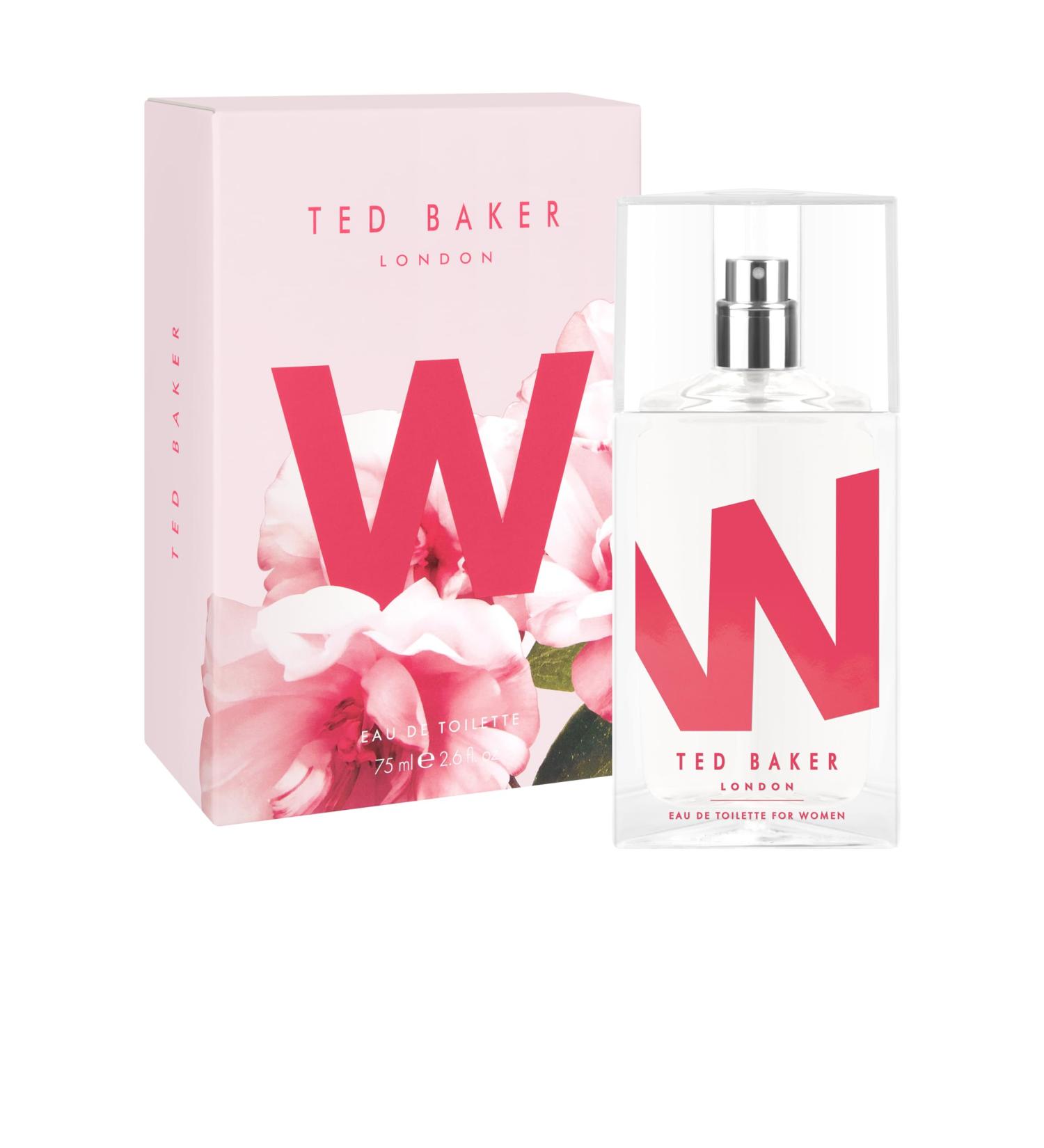 Ted Baker W EDT Gentle and Sophisticated Fragrance Fig Leaf White Peony and African Violet Top Notes with Pink Orchid Cassis and Raspberry Middle Notes 75ml 2.5 Fl Oz (Pack of 1) - Buy Online on SooperMarket.com