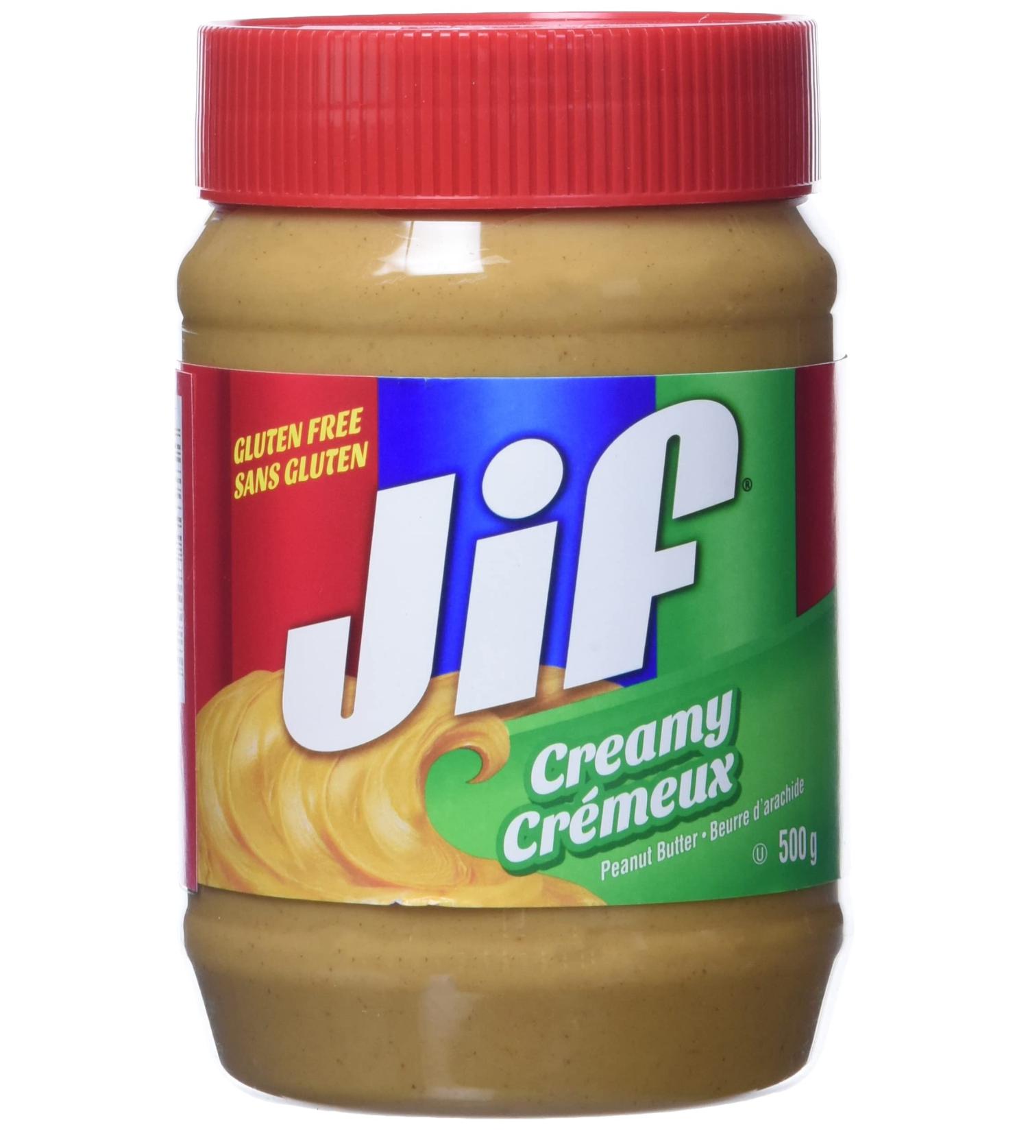 Jif Creamy Peanut Butter Smooth & Creamy Texture No Stir 500g Jar Creamy 500 g (Pack of 1) - Buy Online on SooperMarket.com