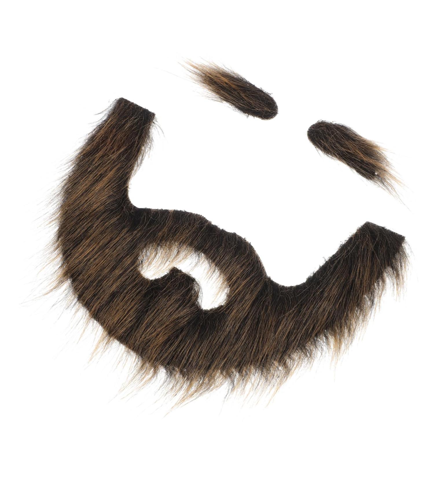 HAPINARY 1 Set Beard Dress up Brown Beard Pirate Cosplay Prop Grey Santa Claus Beard Gnome Beard Plush - Buy Online on SooperMarket.com