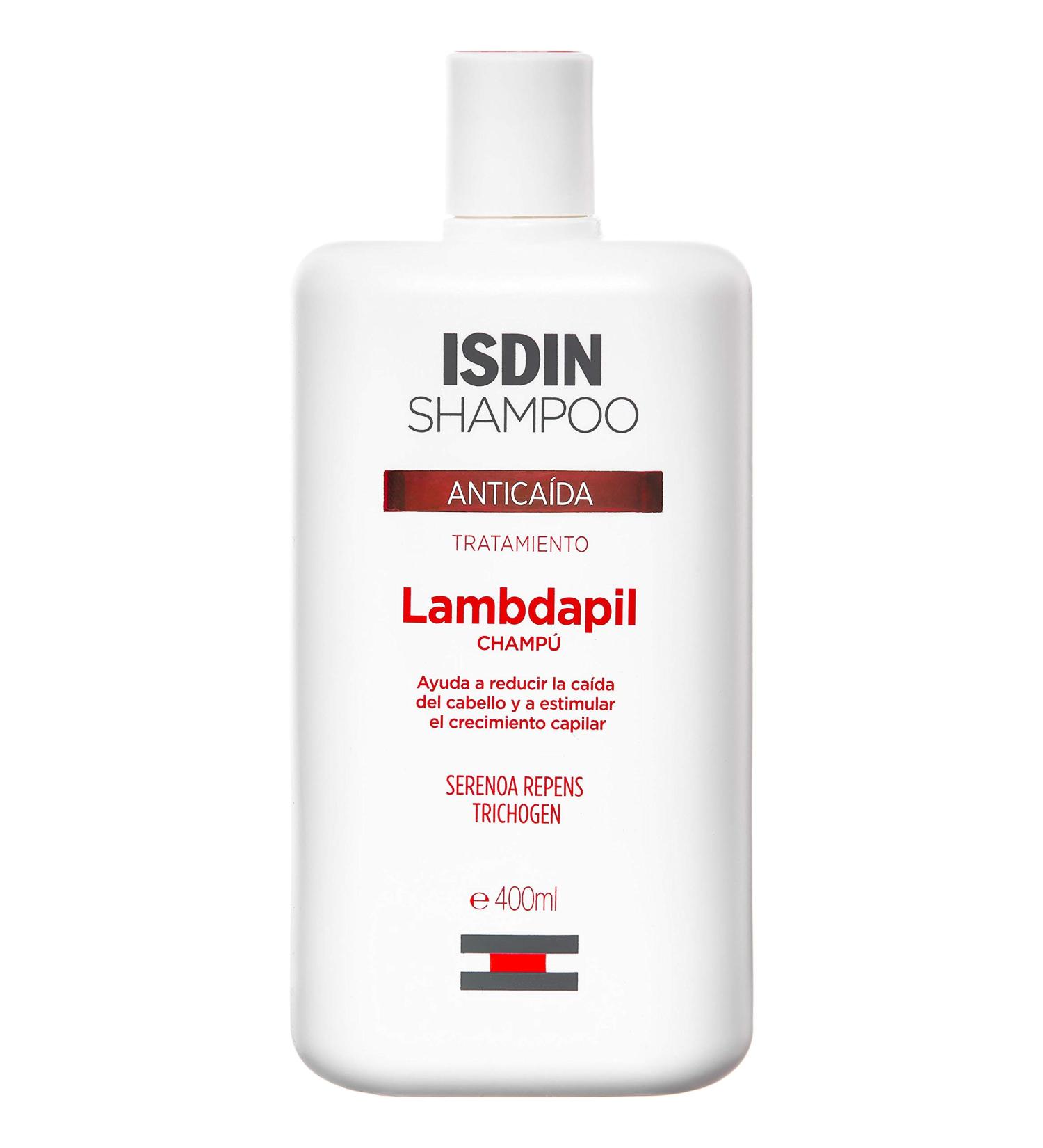 ISDIN LAMBDAPIL Shampoo for Hair Loss | 400ml | Reduces Hair Loss & Stimulates Growth | International Shipping Available - Buy Online on SooperMarket.com