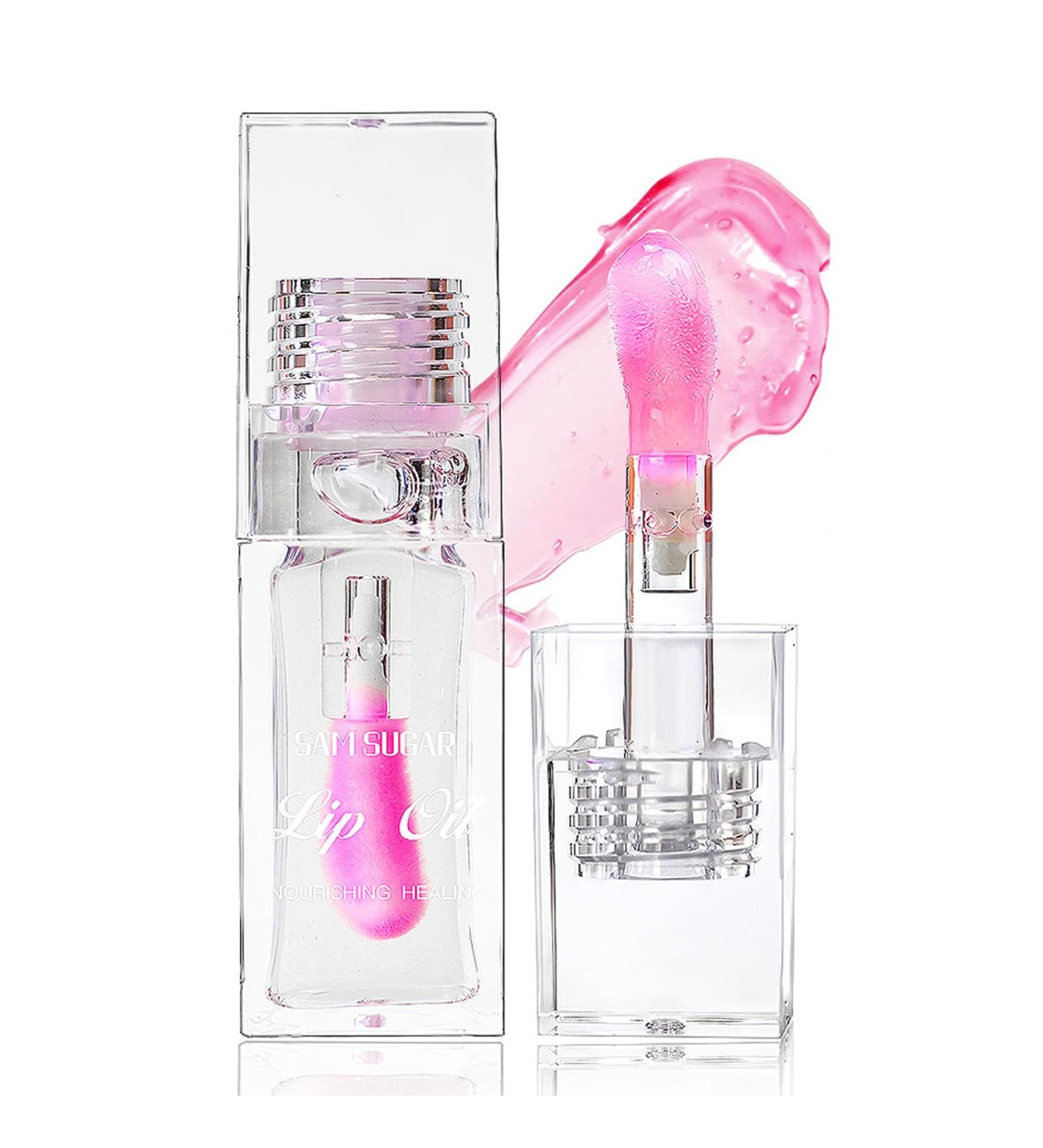 ZARICS Magic Color Changing Lip Oil - Moisturizing Plumping Long Lasting Gloss | Non-Sticky Tint for All Skin Types - Buy Online on SooperMarket.com