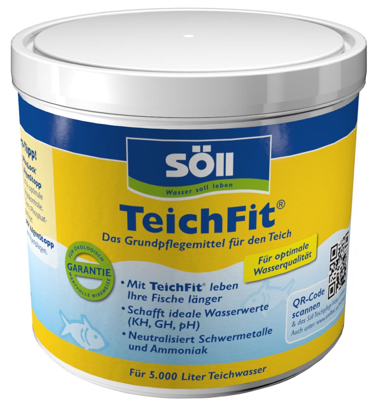 S ll Teichfit Basic Care 500g - Year-Round Pond Water Stabilizer for Garden & Koi Ponds - Buy Online on SooperMarket.com