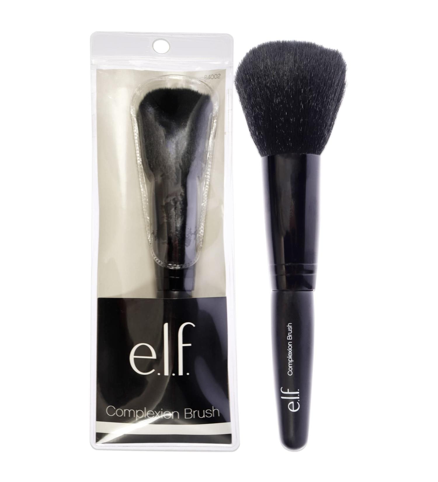 e.l.f. Cosmetics Complexion Brush | Cruelty-Free Synthetic Taklon Brush - Buy Online on SooperMarket.com